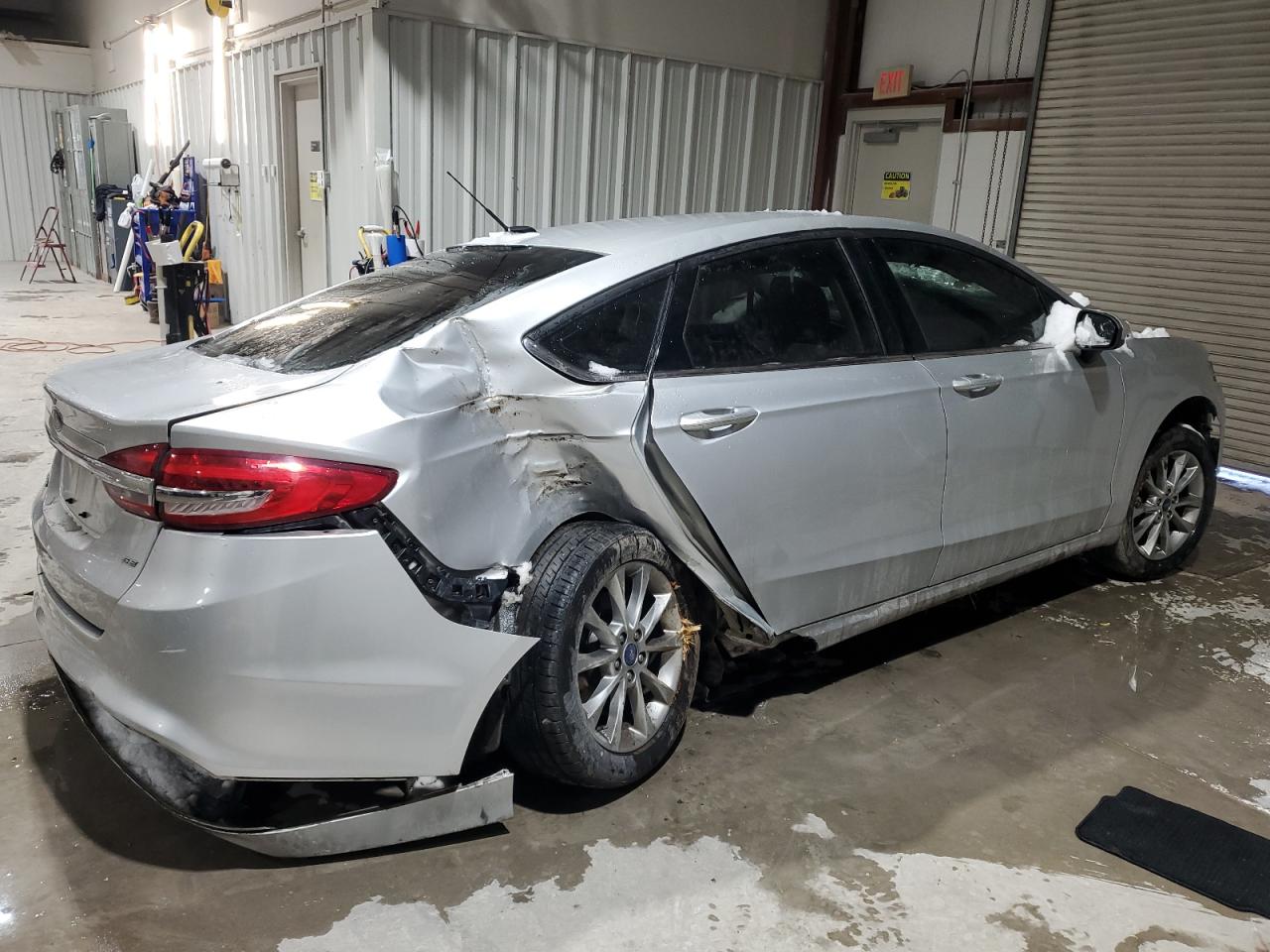 2017 Ford Fusion VIN 3FA6P0H76HR159579 Copart auction photo, rollover damage thumbnail 3