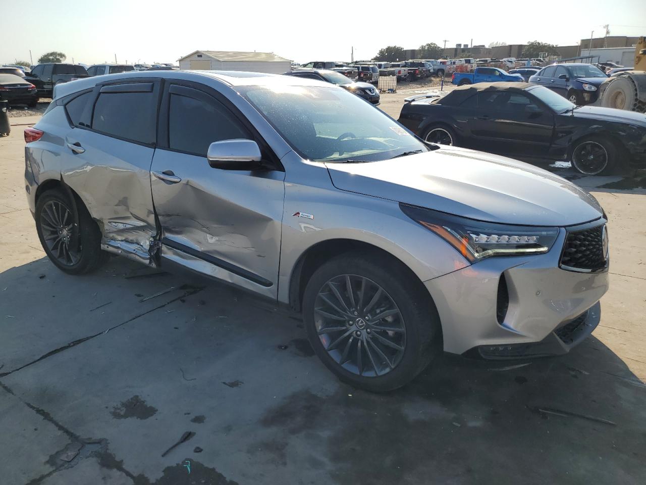 2023 Acura RDX VIN 5J8TC2H89PL016122 Copart auction photo, side damage thumbnail 4
