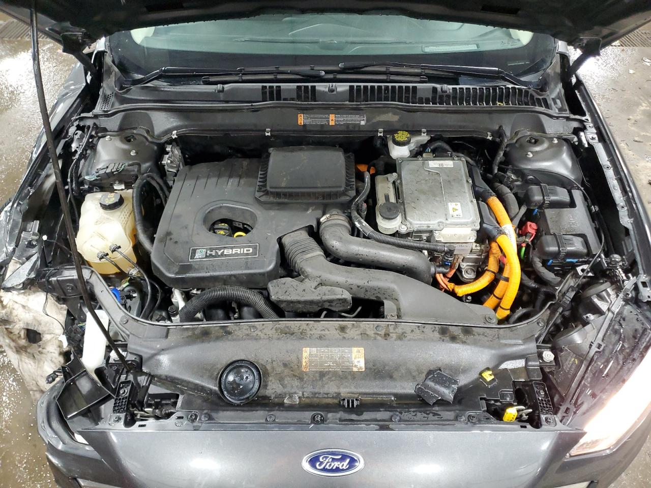 2020 Ford Fusion VIN 3FA6P0LU3LR189192 Copart auction photo, front end damage thumbnail 11
