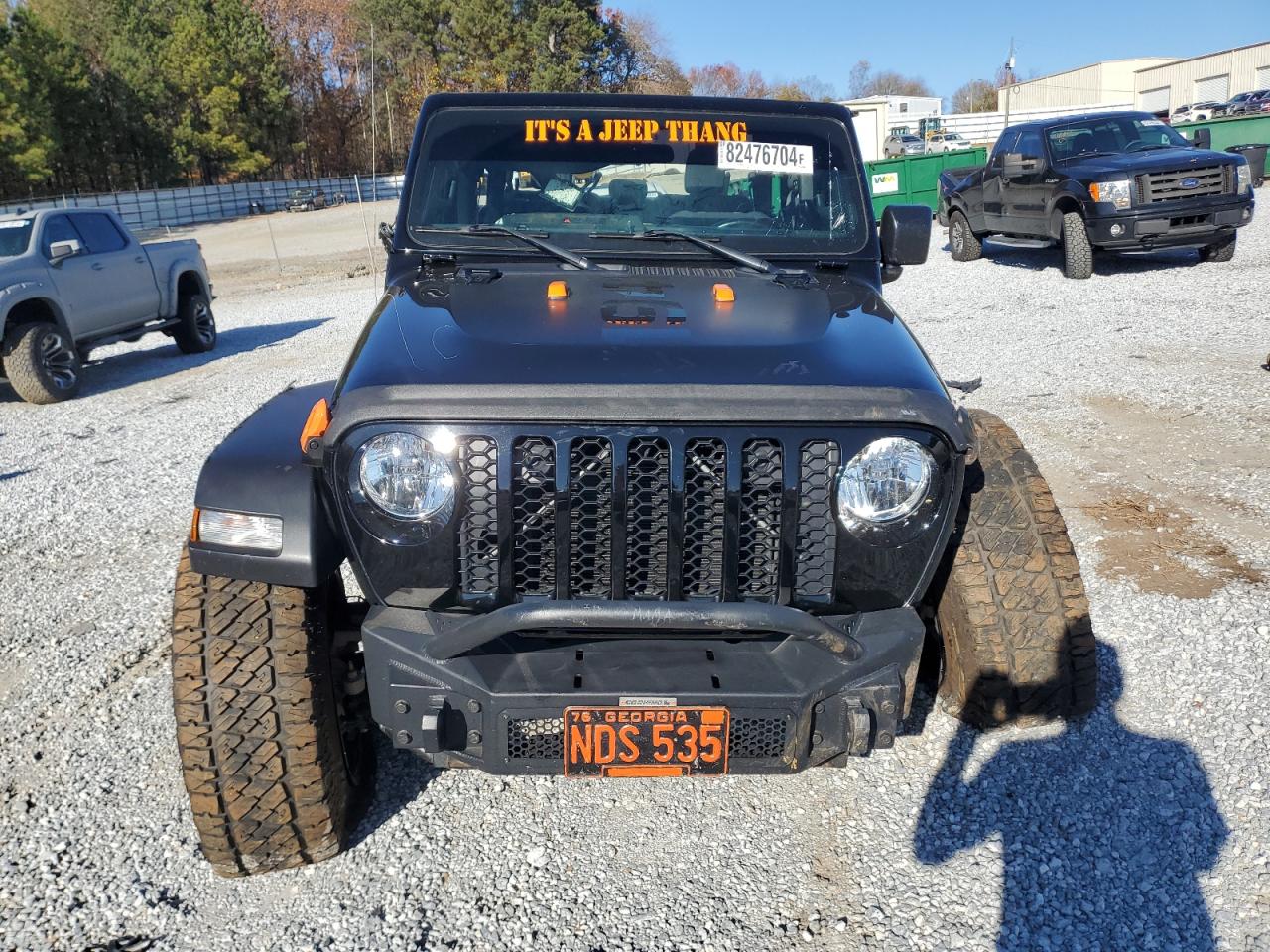 2020 Jeep Gladiator VIN 1C6HJTAG8LL119115 Copart auction photo, rollover damage thumbnail 5
