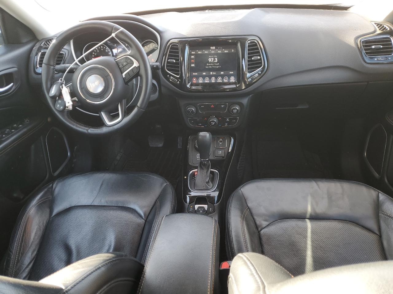 2018 Jeep Compass VIN 3C4NJDCB7JT104495 Copart auction photo, front end damage thumbnail 8
