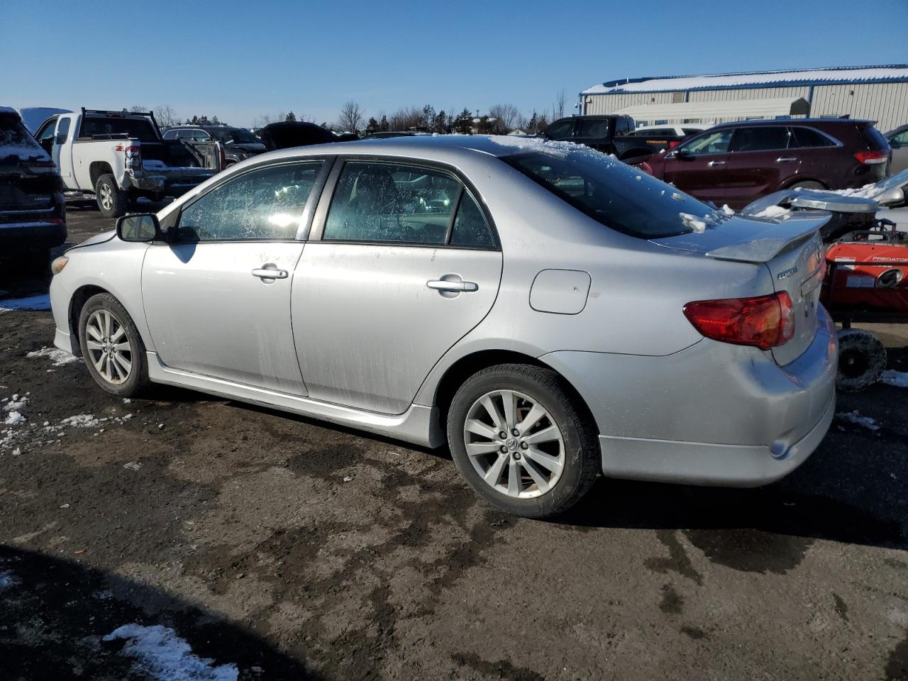 2009 Toyota Corolla VIN 2T1BU40E89C104688 Copart auction photo, front end damage thumbnail 2