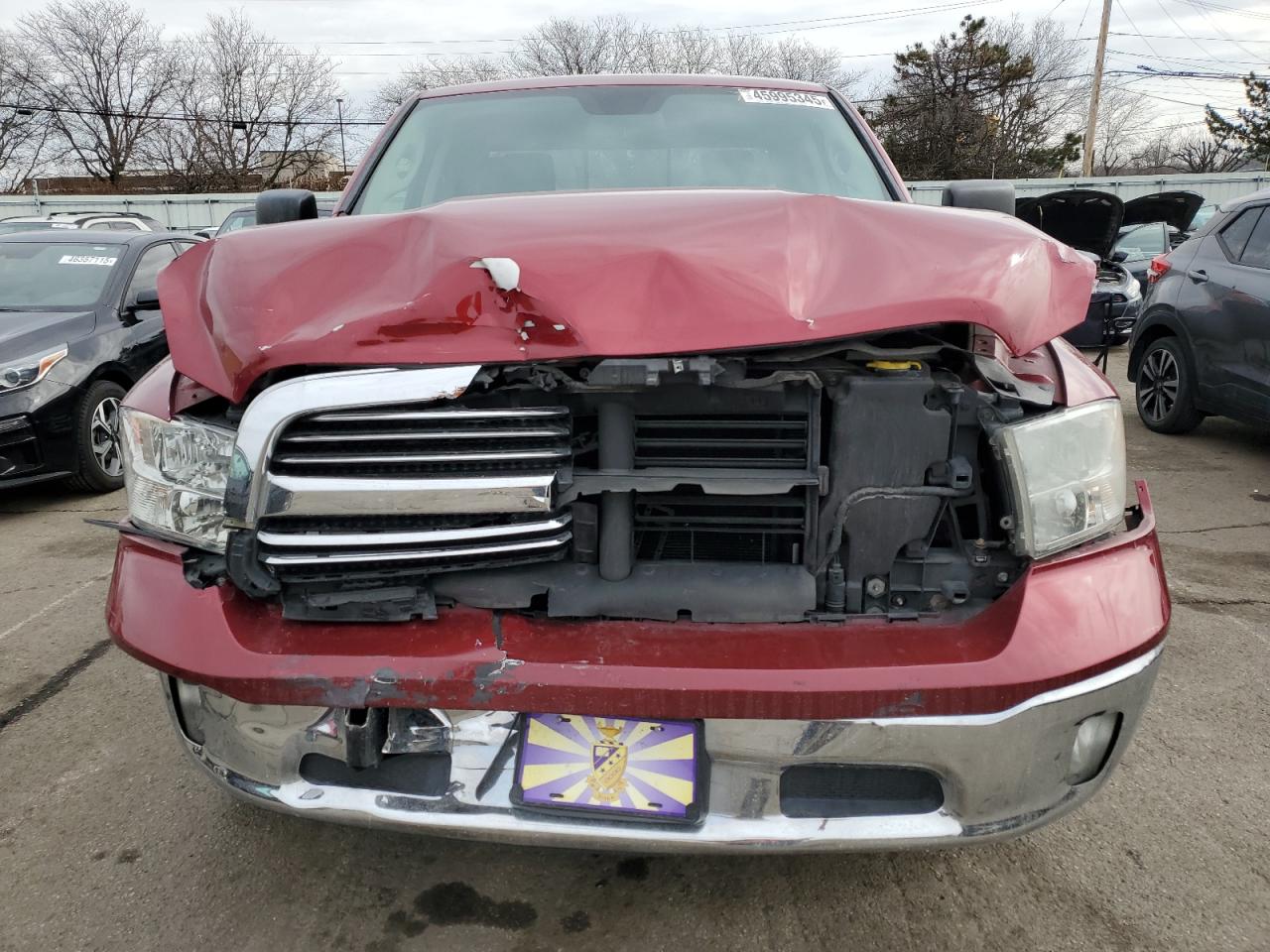 2015 RAM 1500 VIN 1C6RR7GT2FS723598 Copart auction photo, front end damage thumbnail 5