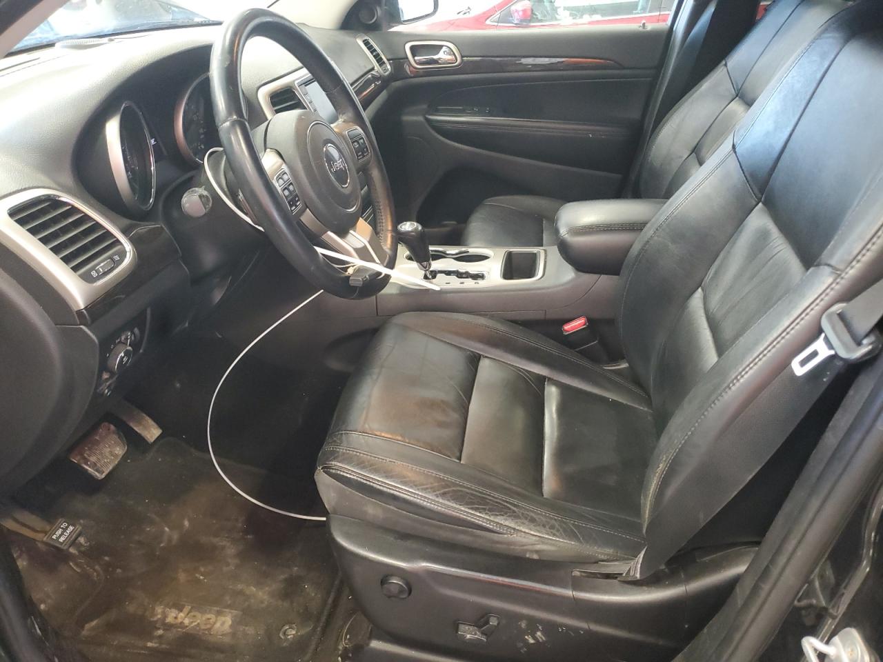 2013 Jeep Grand Cherokee VIN 1C4RJFAGXDC501629 Copart auction photo, front end / side damage thumbnail 7