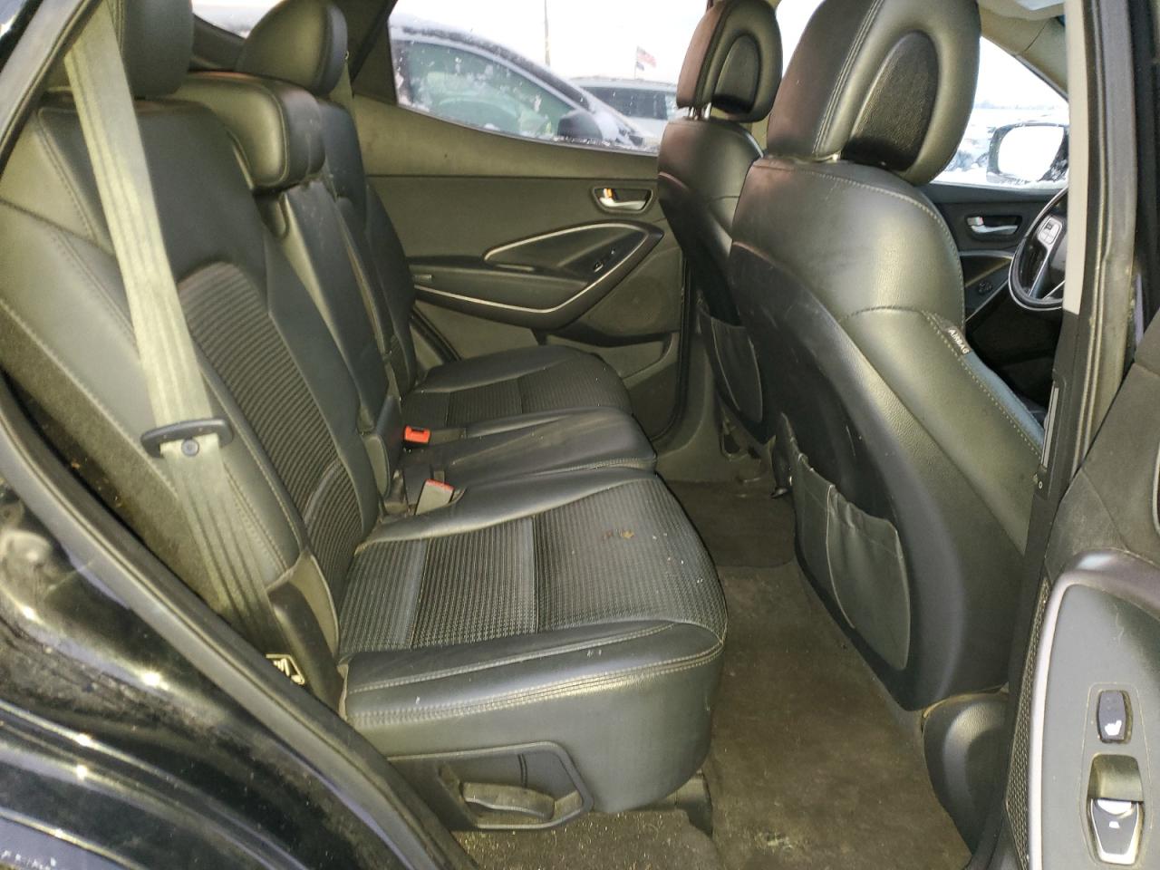 2013 Hyundai Santa Fe VIN 5XYZU3LA3DG053714 Copart auction photo, all over damage thumbnail 11