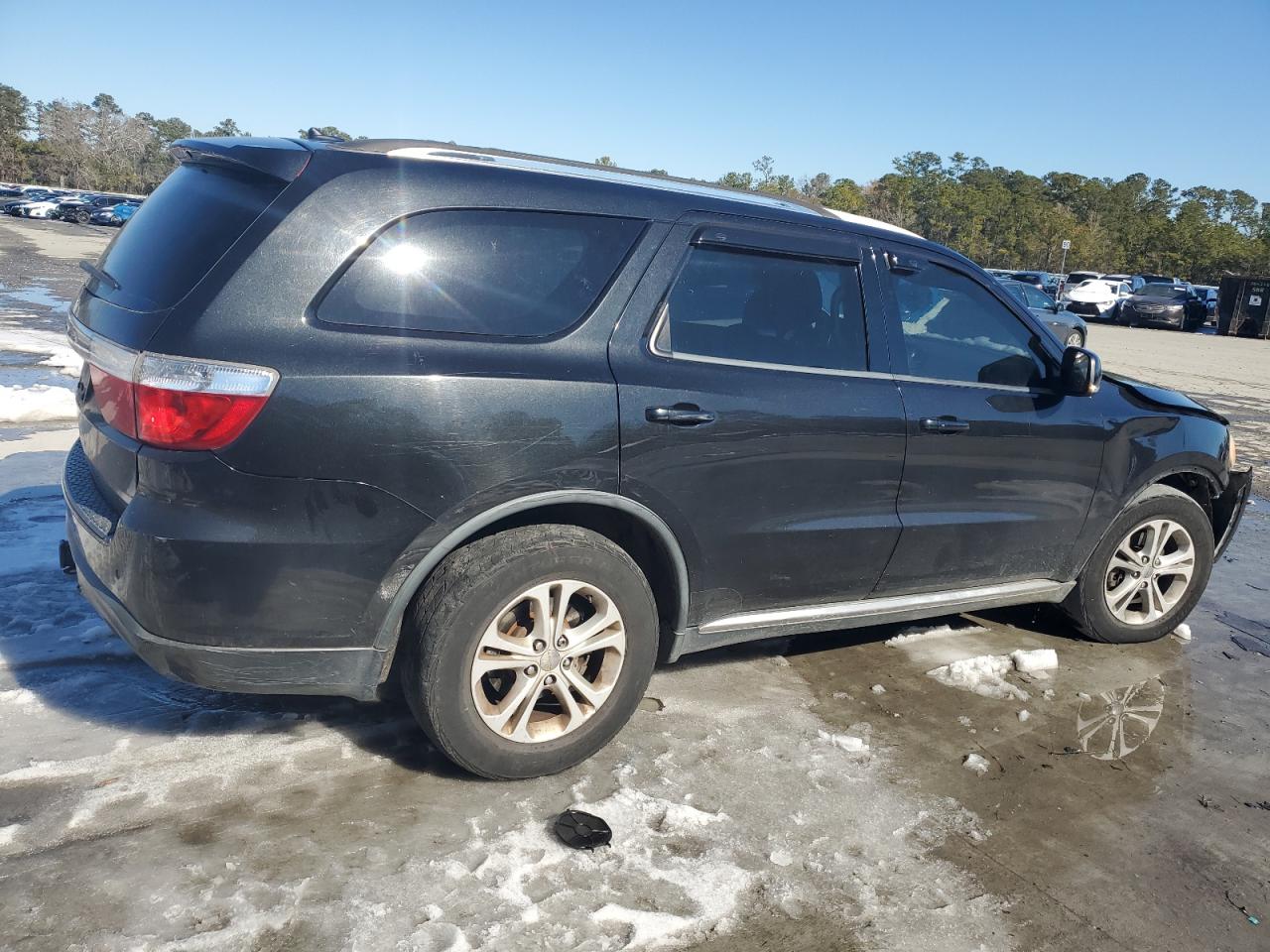 2011 Dodge Durango VIN 1D4RD4GG5BC667124 Copart auction photo, front end damage thumbnail 3