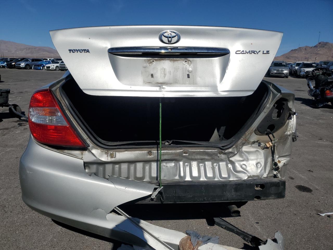 2004 Toyota Camry VIN 4T1BE32K04U365167 Copart auction photo, rear end damage thumbnail 6