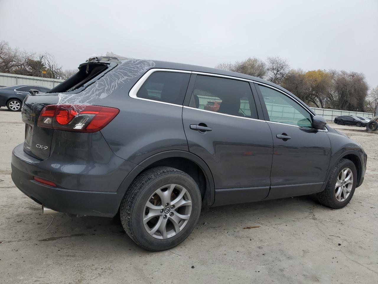 2014 Mazda CX-9 VIN JM3TB2BA5E0428010 Copart auction photo, side damage thumbnail 3