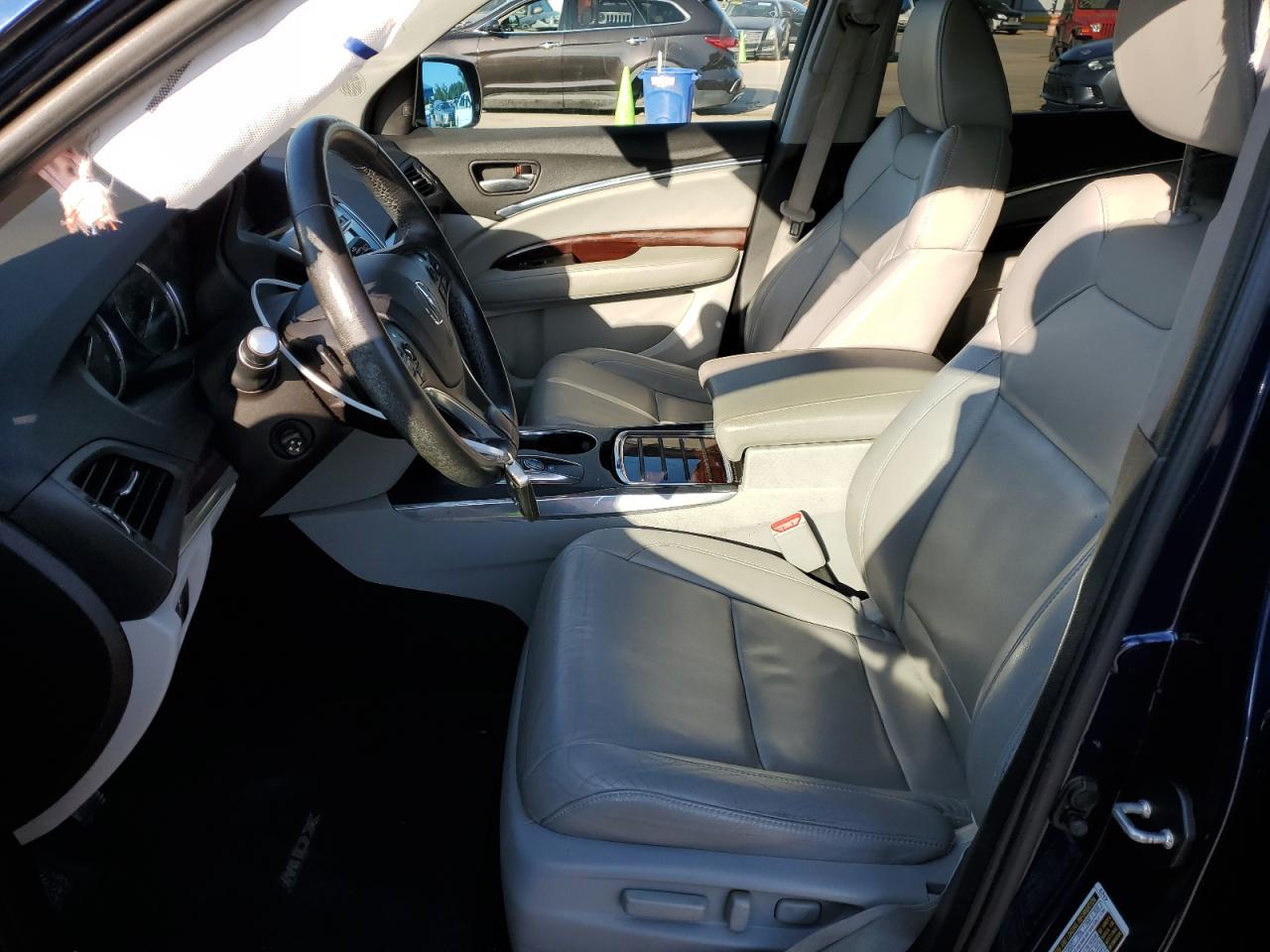 2016 Acura MDX VIN 5FRYD4H64GB022827 Copart auction photo, rear end damage thumbnail 7