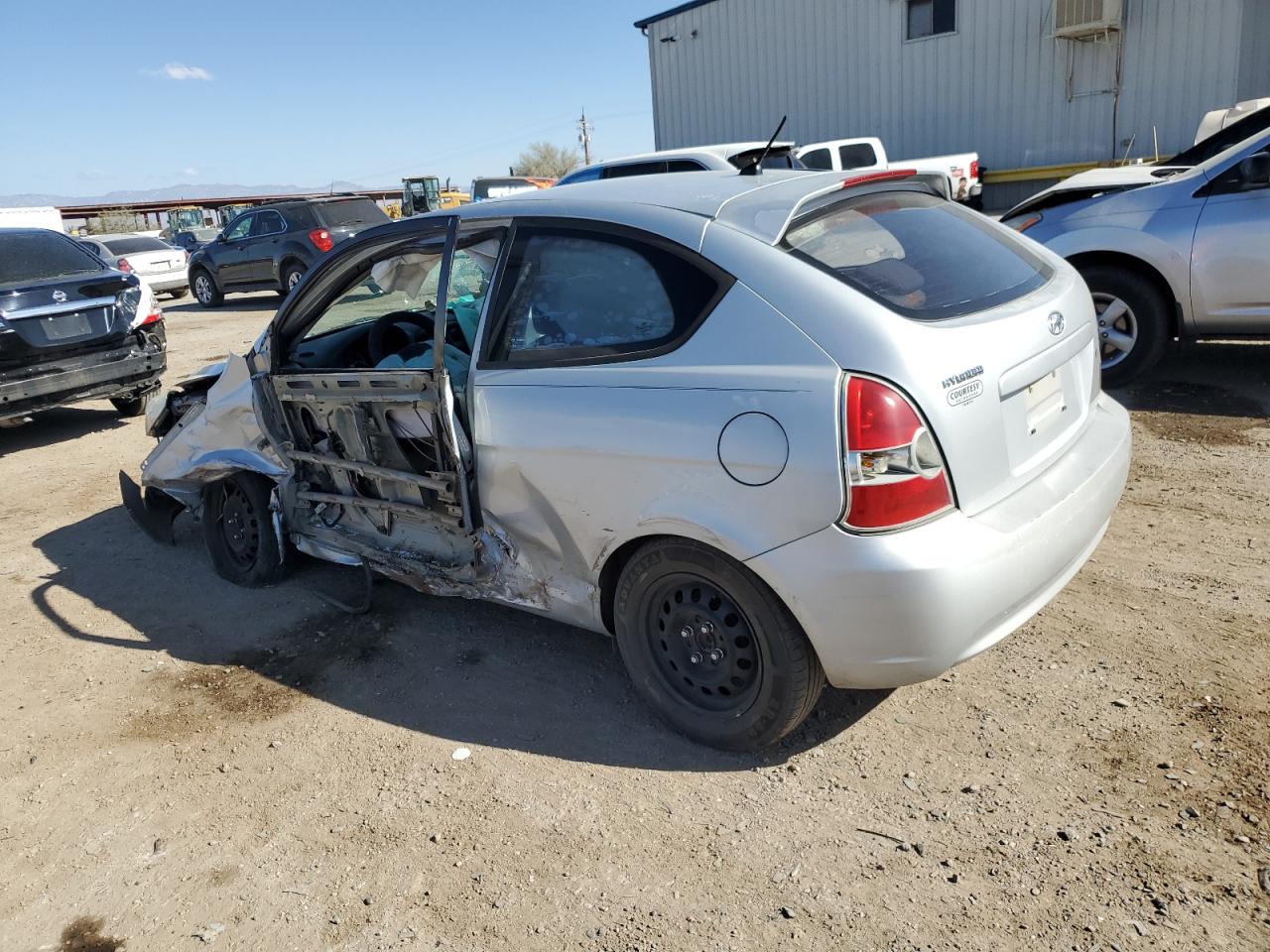 2008 Hyundai Accent VIN KMHCM36C48U059623 Copart auction photo, all over damage thumbnail 2