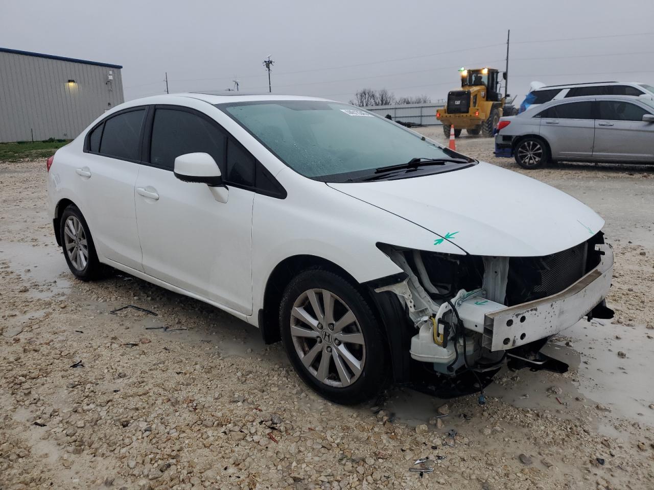 2012 Honda Civic VIN 19XFB2F9XCE069540 Copart auction photo, front end / minor dent/scratches damage thumbnail 4