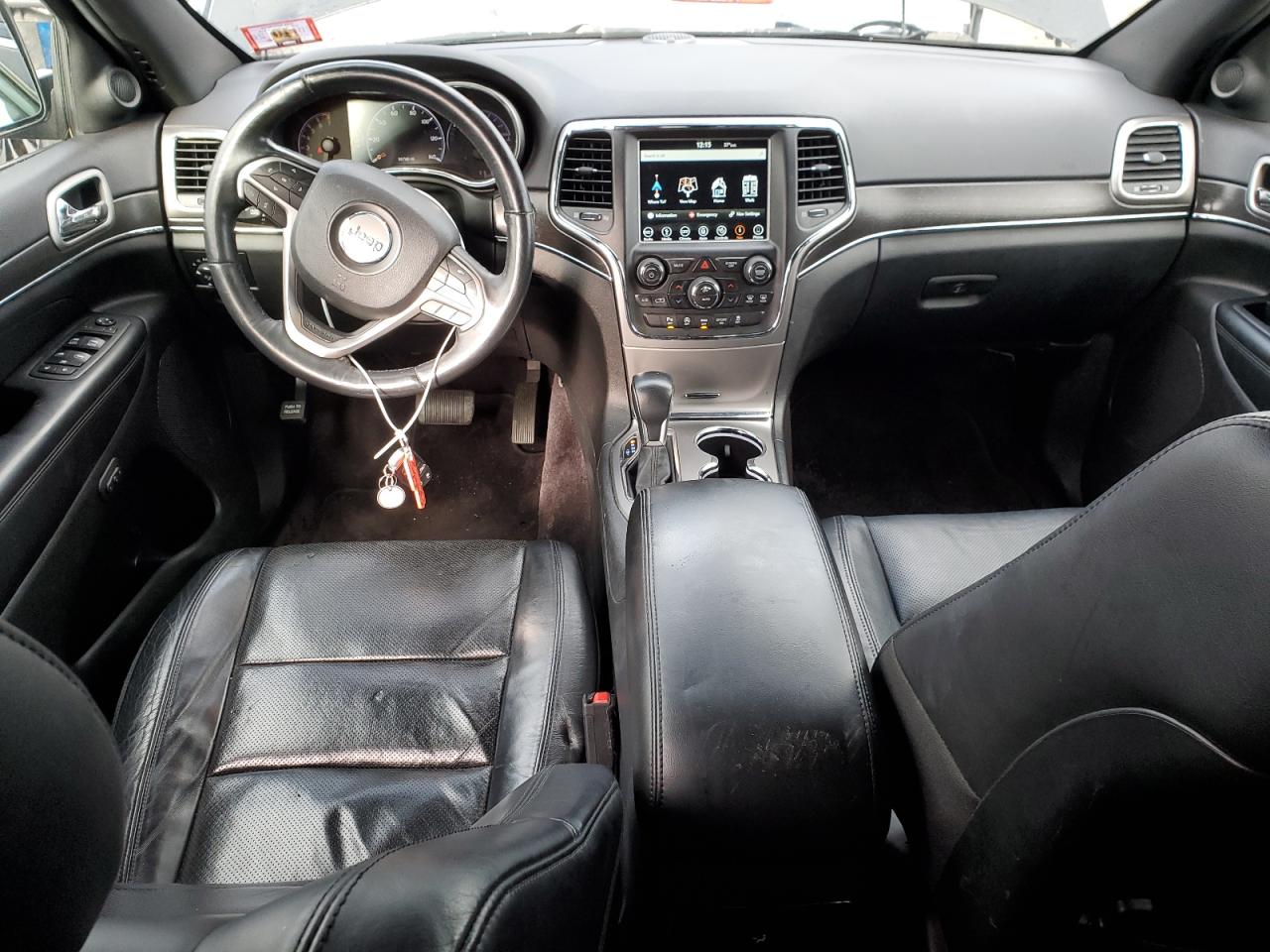 2018 Jeep Grand Cherokee VIN 1C4RJFBG8JC321253 Copart auction photo, undercarriage / front end damage thumbnail 8