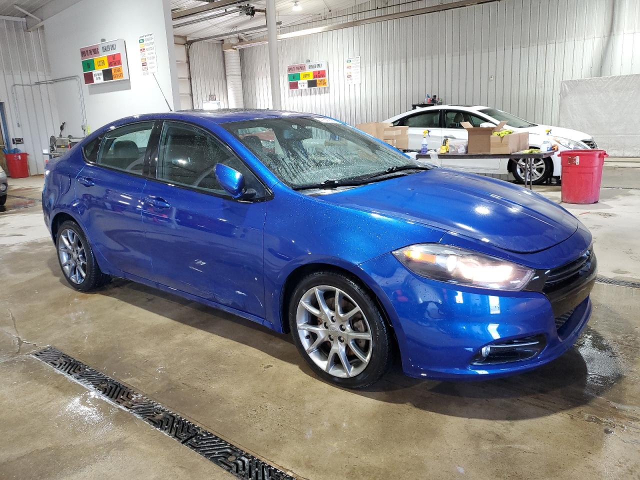 2013 Dodge Dart VIN 1C3CDFCB6DD328124 Copart auction photo, undercarriage / minor dent/scratches damage thumbnail 4