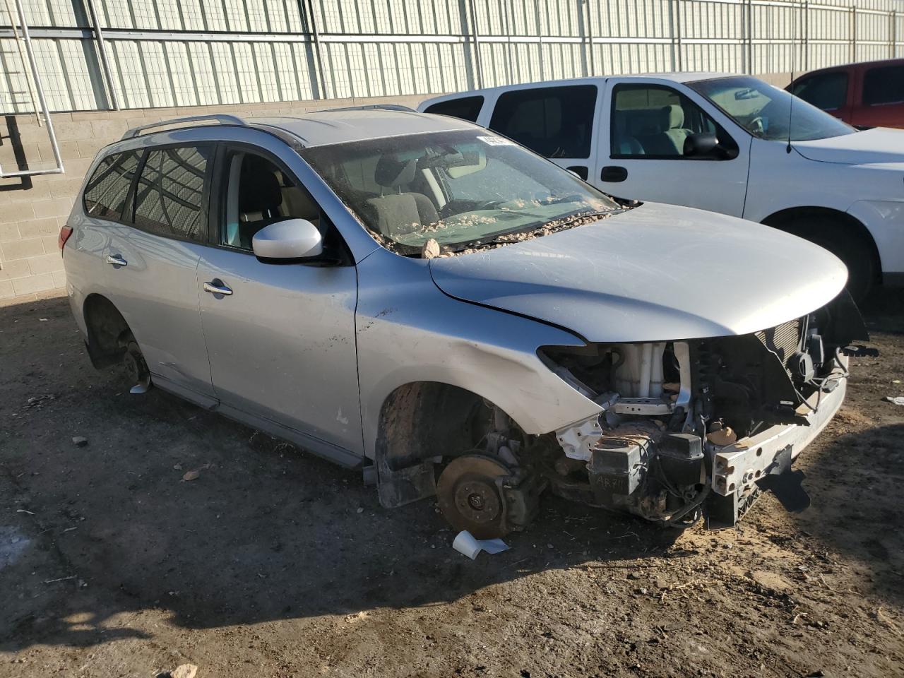 2013 Nissan Pathfinder VIN 5N1AR2MM1DC613408 Copart auction photo, stripped damage thumbnail 4