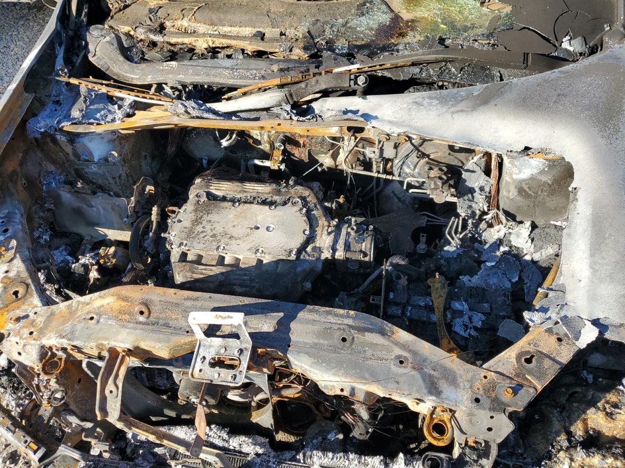 2012 Acura MDX VIN 2HNYD2H29CH508017 Copart auction photo, burn - engine damage thumbnail 11
