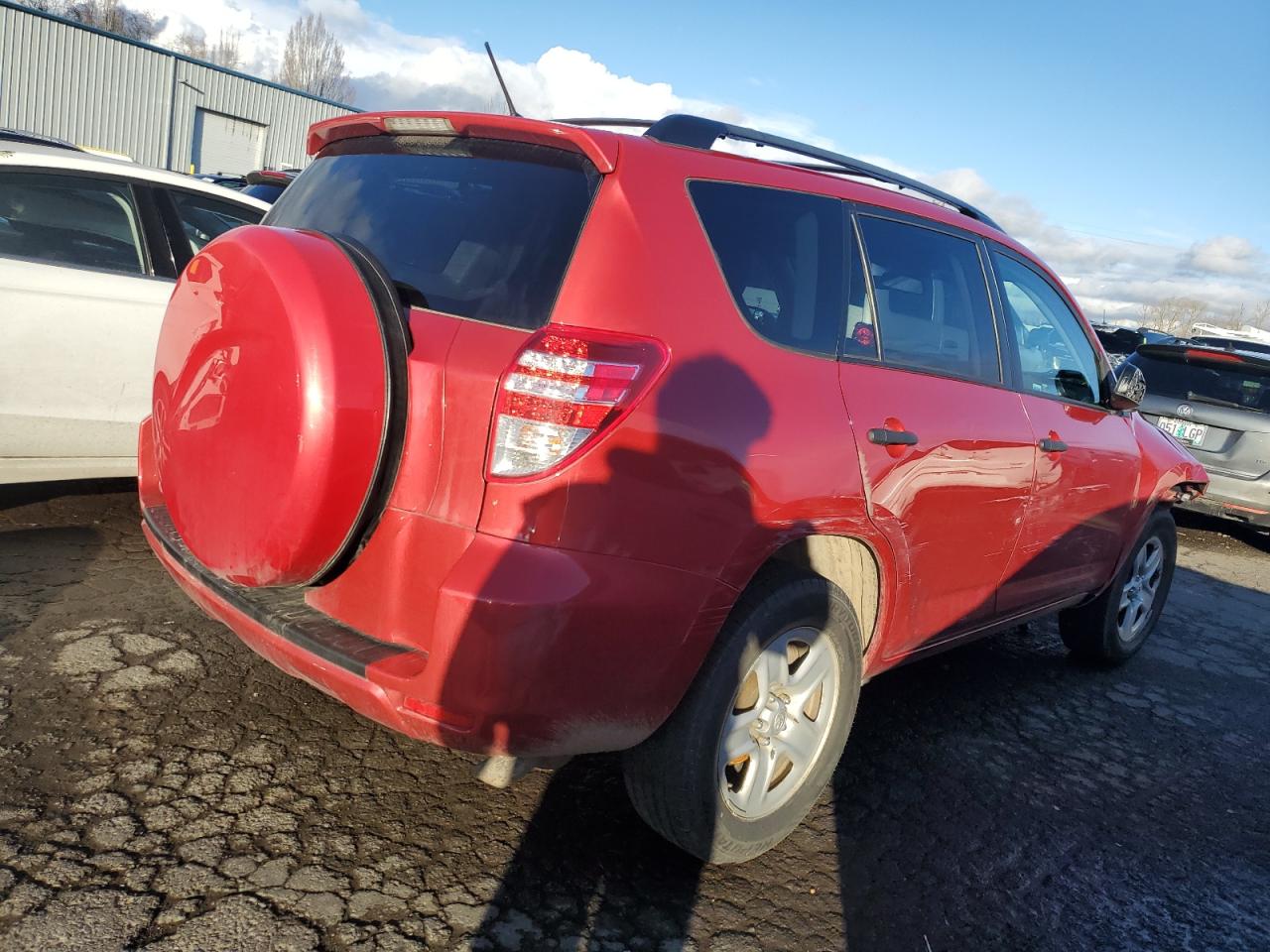 2012 Toyota RAV 4 VIN 2T3BF4DV7CW262084 Copart auction photo, all over damage thumbnail 3