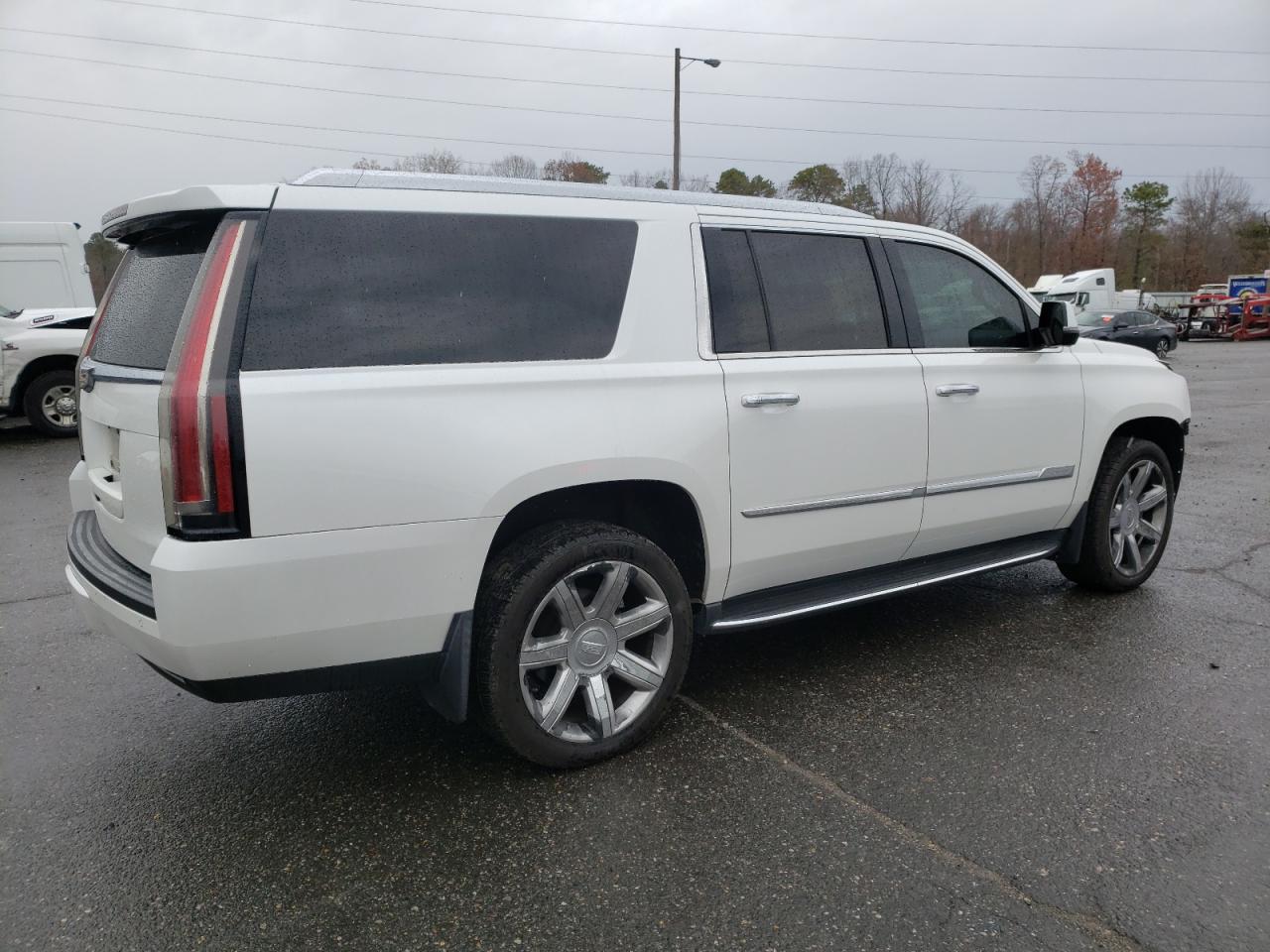 2016 Cadillac Escalade VIN 1GYS4HKJ1GR207580 Copart auction photo, front end damage thumbnail 3