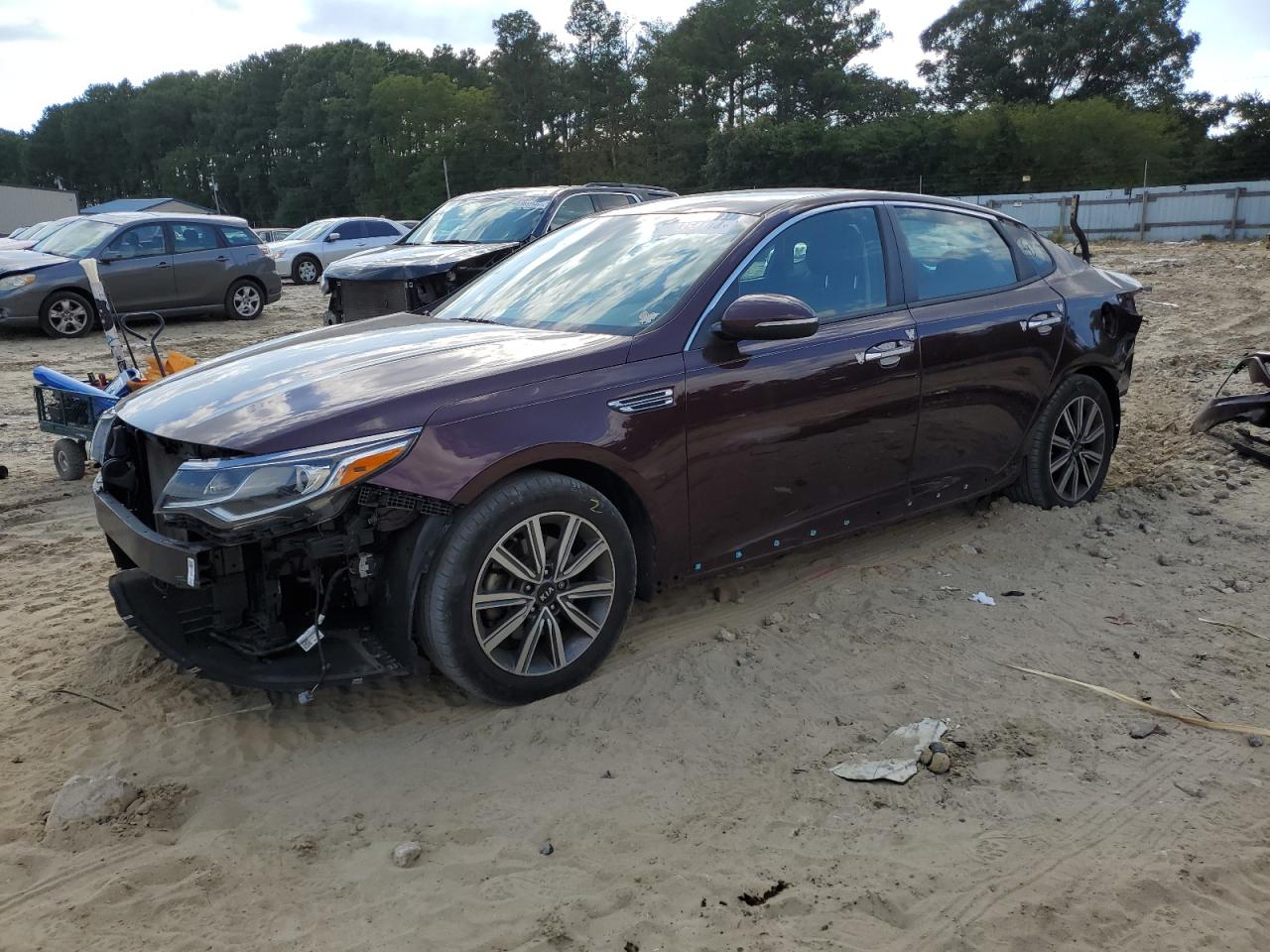2019 KIA Optima VIN 5XXGT4L30KG370014