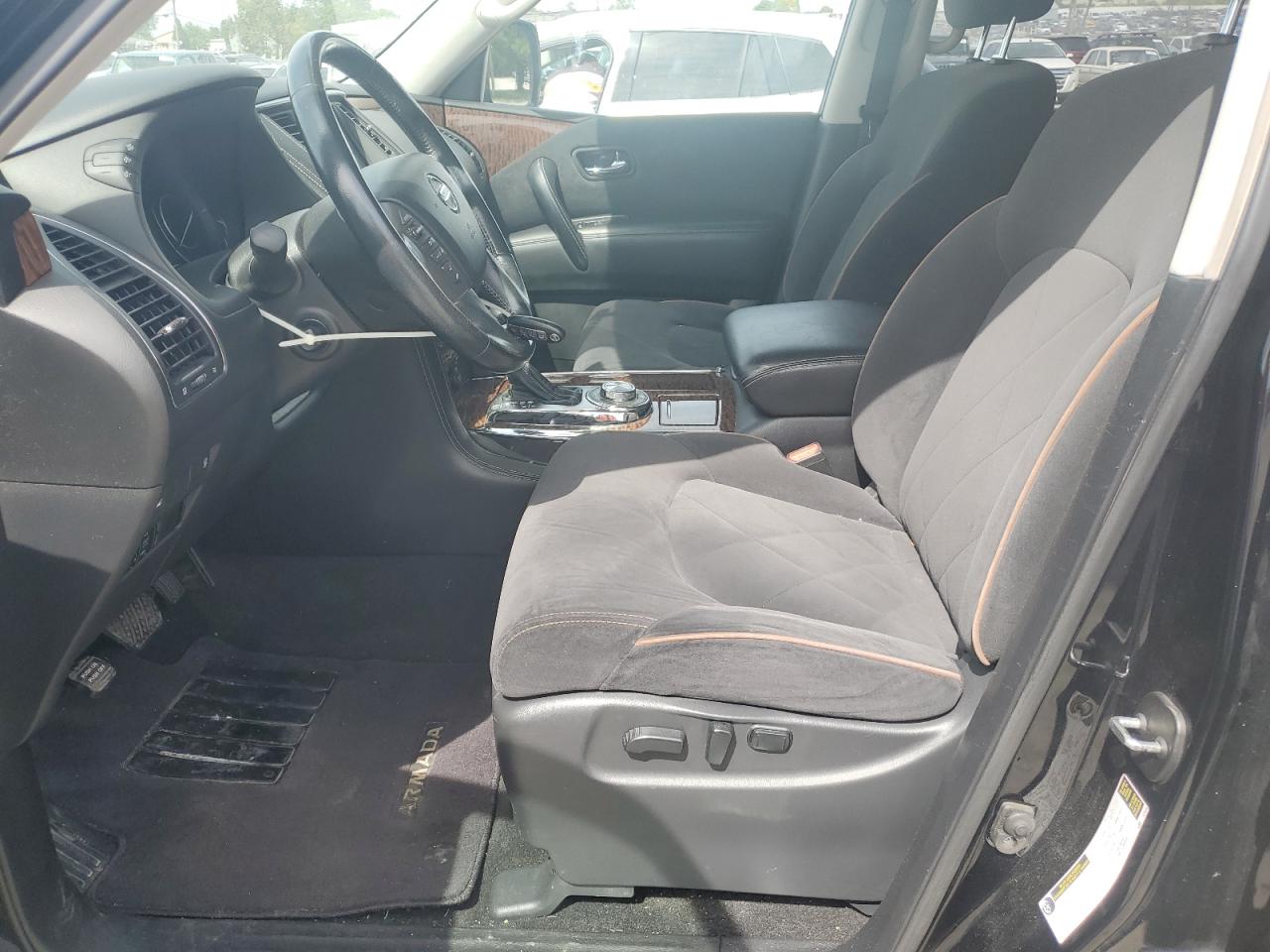 2019 Nissan Armada VIN JN8AY2NC7K9585626 Copart auction photo, all over damage thumbnail 7