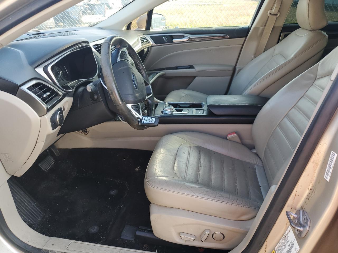 2017 Ford Fusion VIN 3FA6P0HD3HR220957 Copart auction photo, mechanical / front end damage thumbnail 7