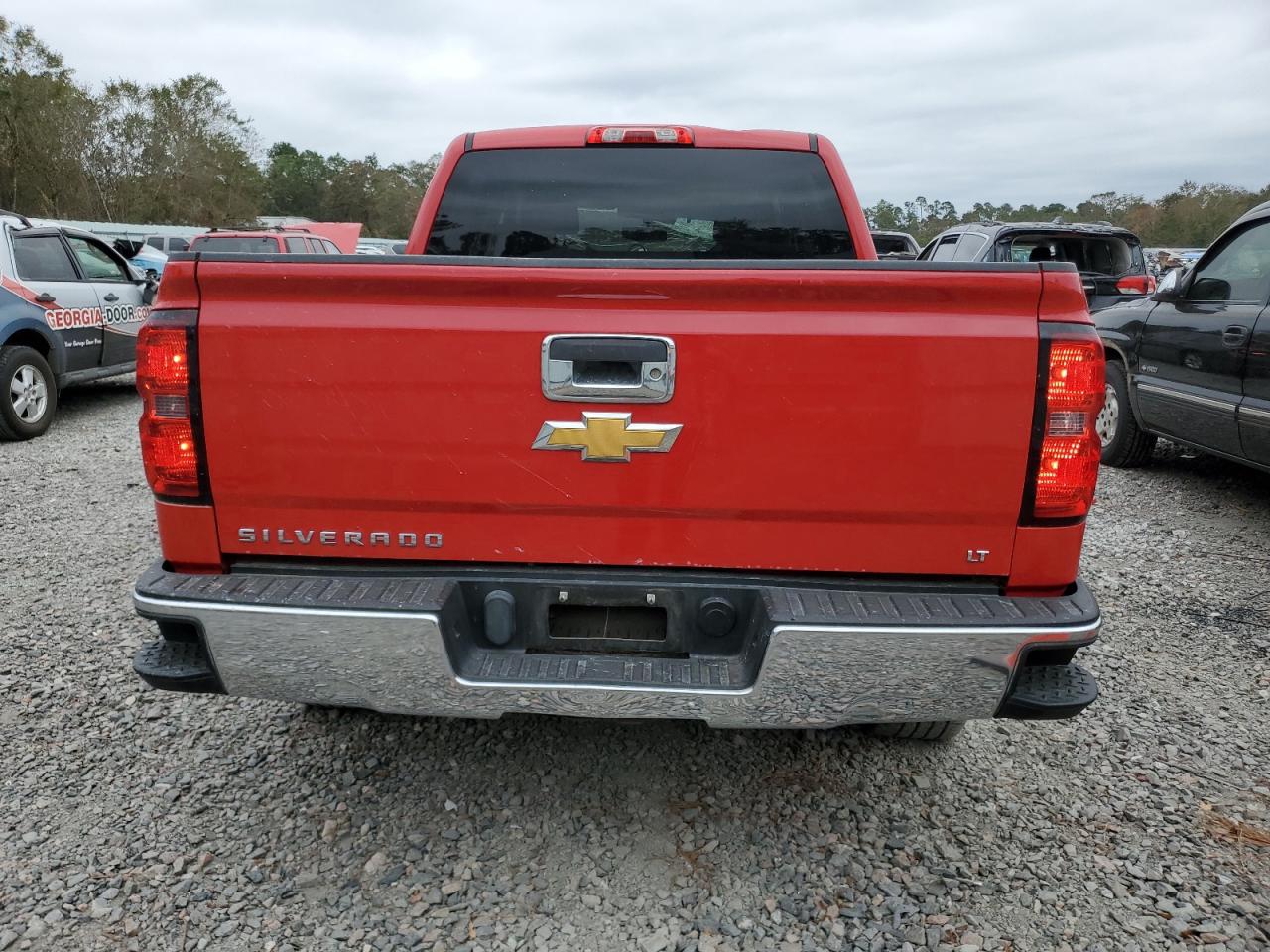 2014 Chevrolet Silverado VIN 3GCPCREC1EG512348 Copart auction photo, all over damage thumbnail 6