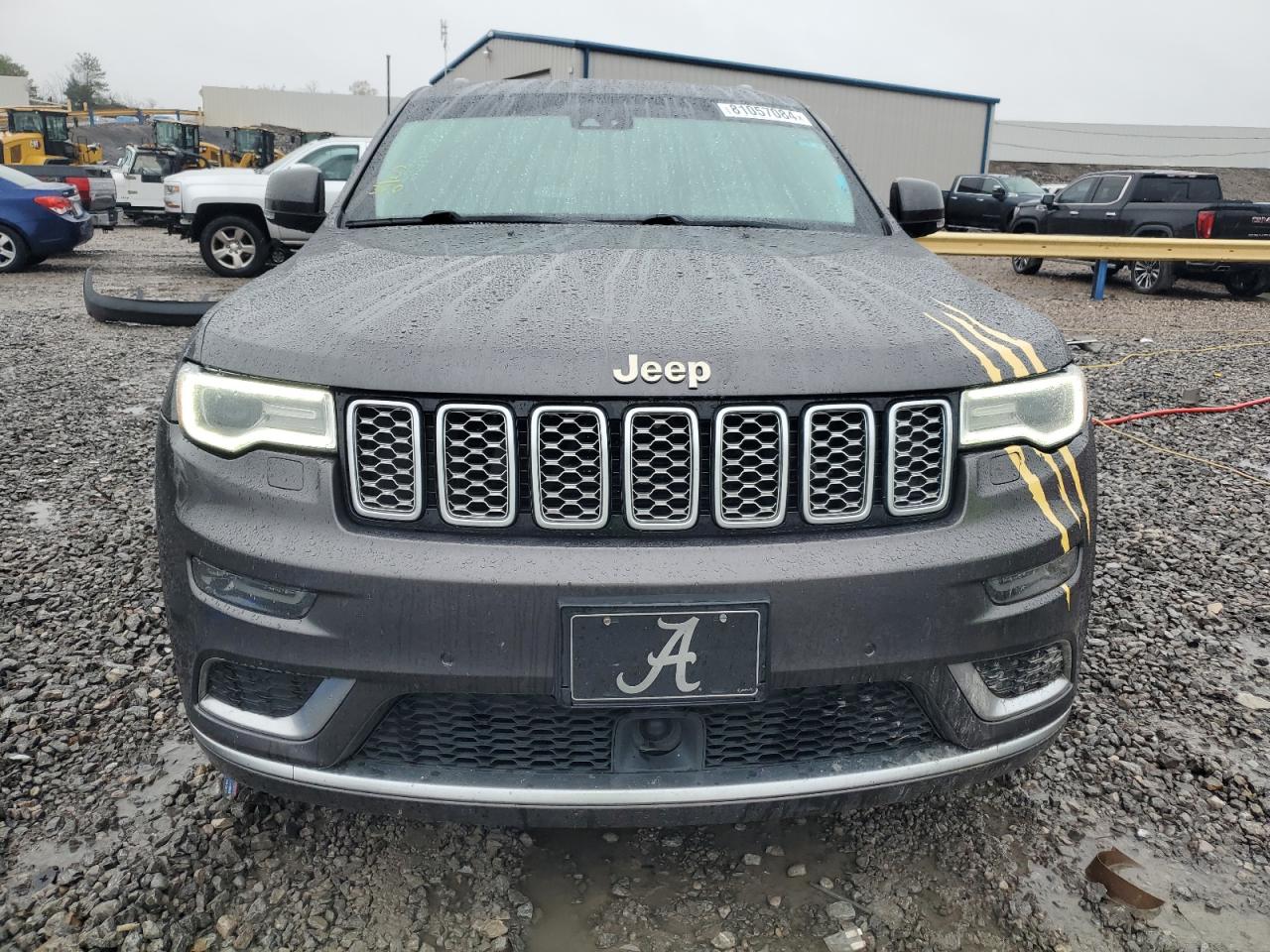 2017 Jeep Grand Cherokee VIN 1C4RJFJT1HC818136 Copart auction photo, rear end damage thumbnail 5