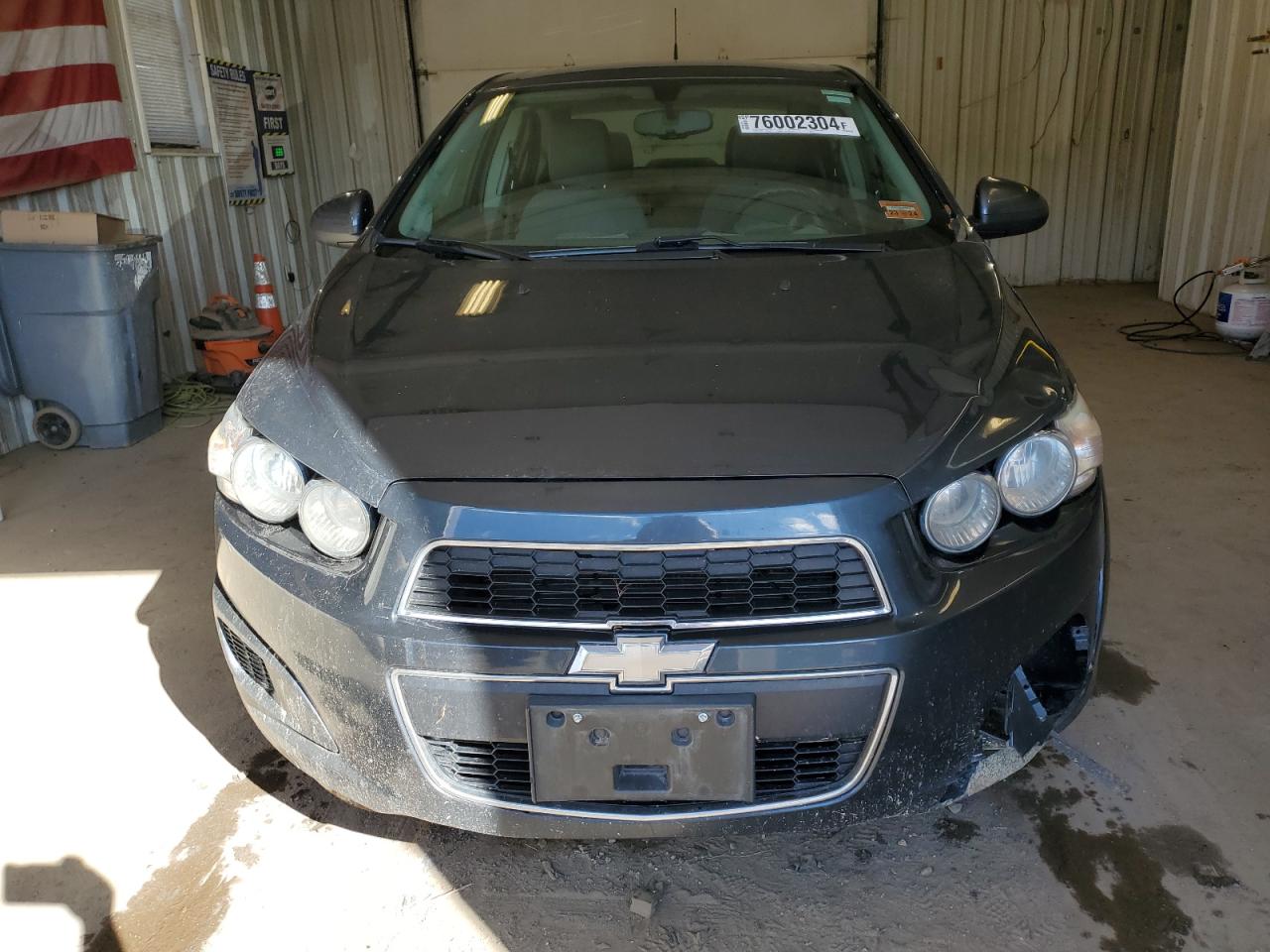 2014 Chevrolet Sonic VIN 1G1JA5SH8E4227124 Copart auction photo, front end / minor dent/scratches damage thumbnail 5
