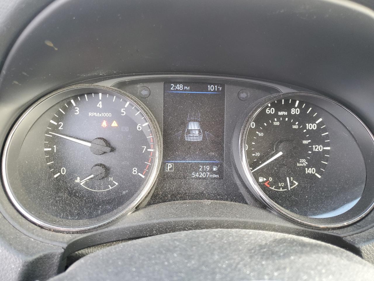 2020 Nissan Rogue VIN JN8AT2MV4LW113081 Copart auction photo, front end damage thumbnail 9
