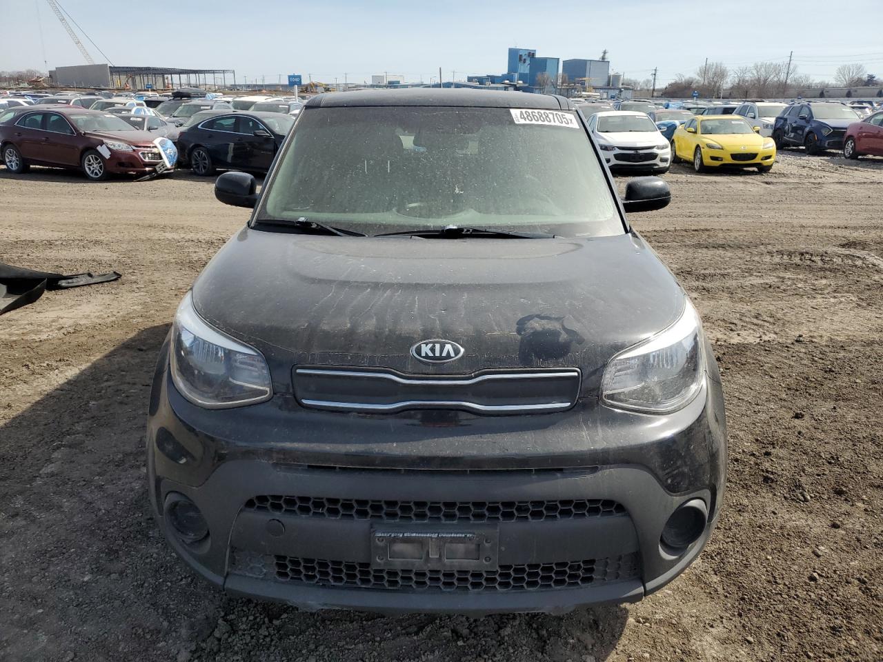 2018 KIA Soul VIN KNDJN2A2XJ7532642 Copart auction photo, hail damage thumbnail 5