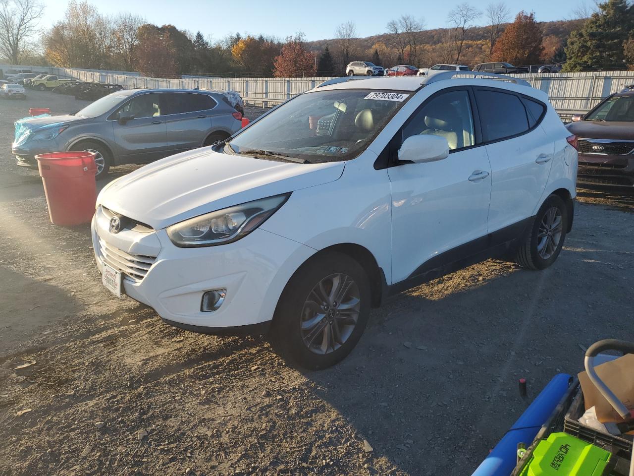 2014 Hyundai Tucson VIN KM8JU3AG3EU933036