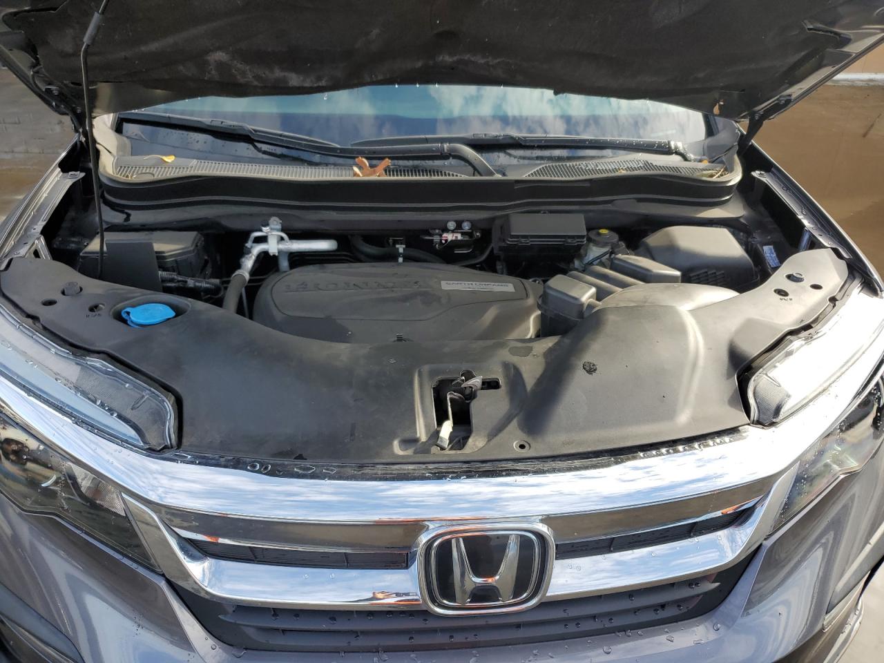 2019 Honda Pilot VIN 5FNYF5H10KB026033 Copart auction photo, rear end damage thumbnail 14