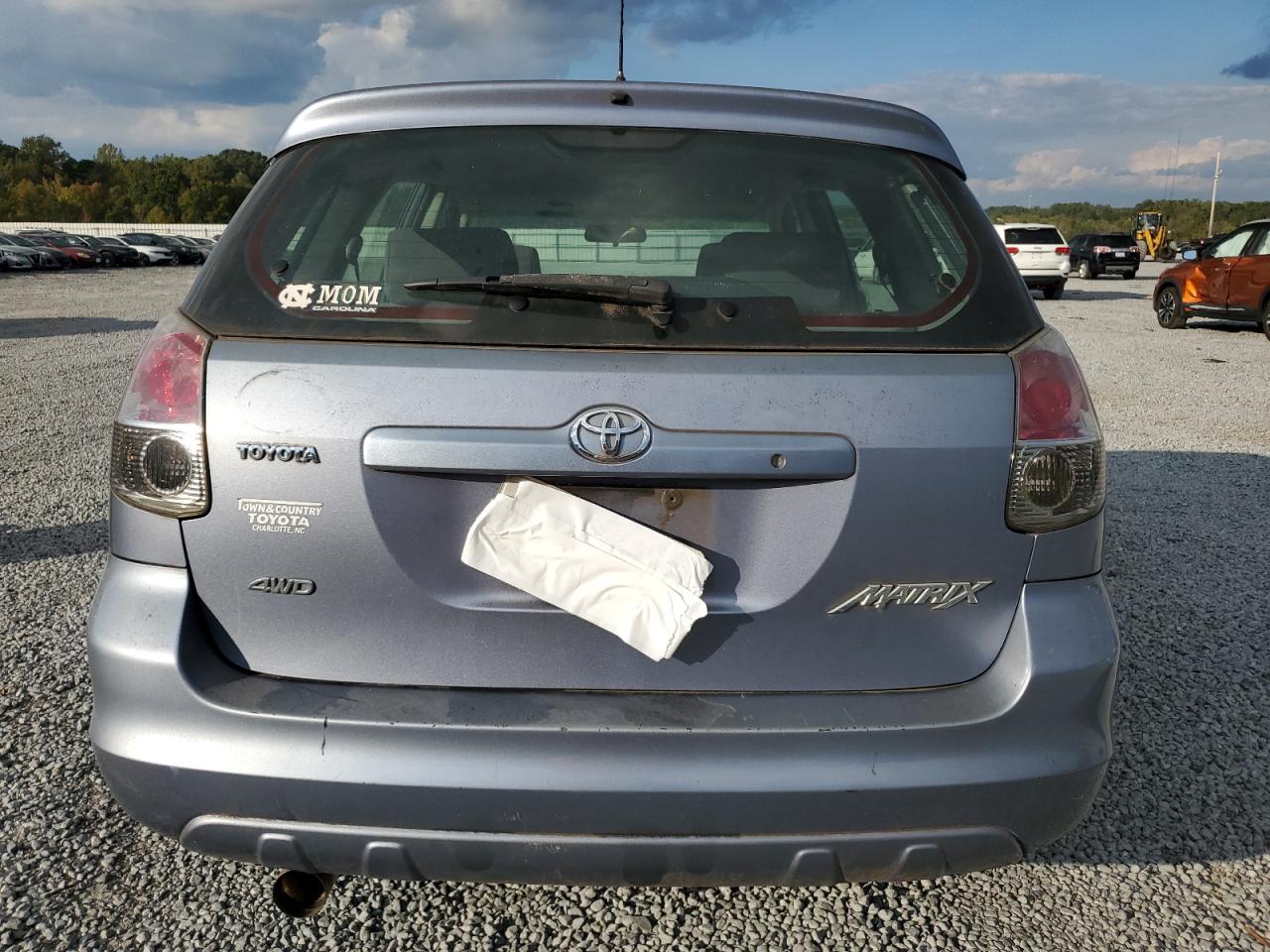 2006 Toyota Corolla VIN 2T1LR32E96C558697 Copart auction photo, front end / side damage thumbnail 6