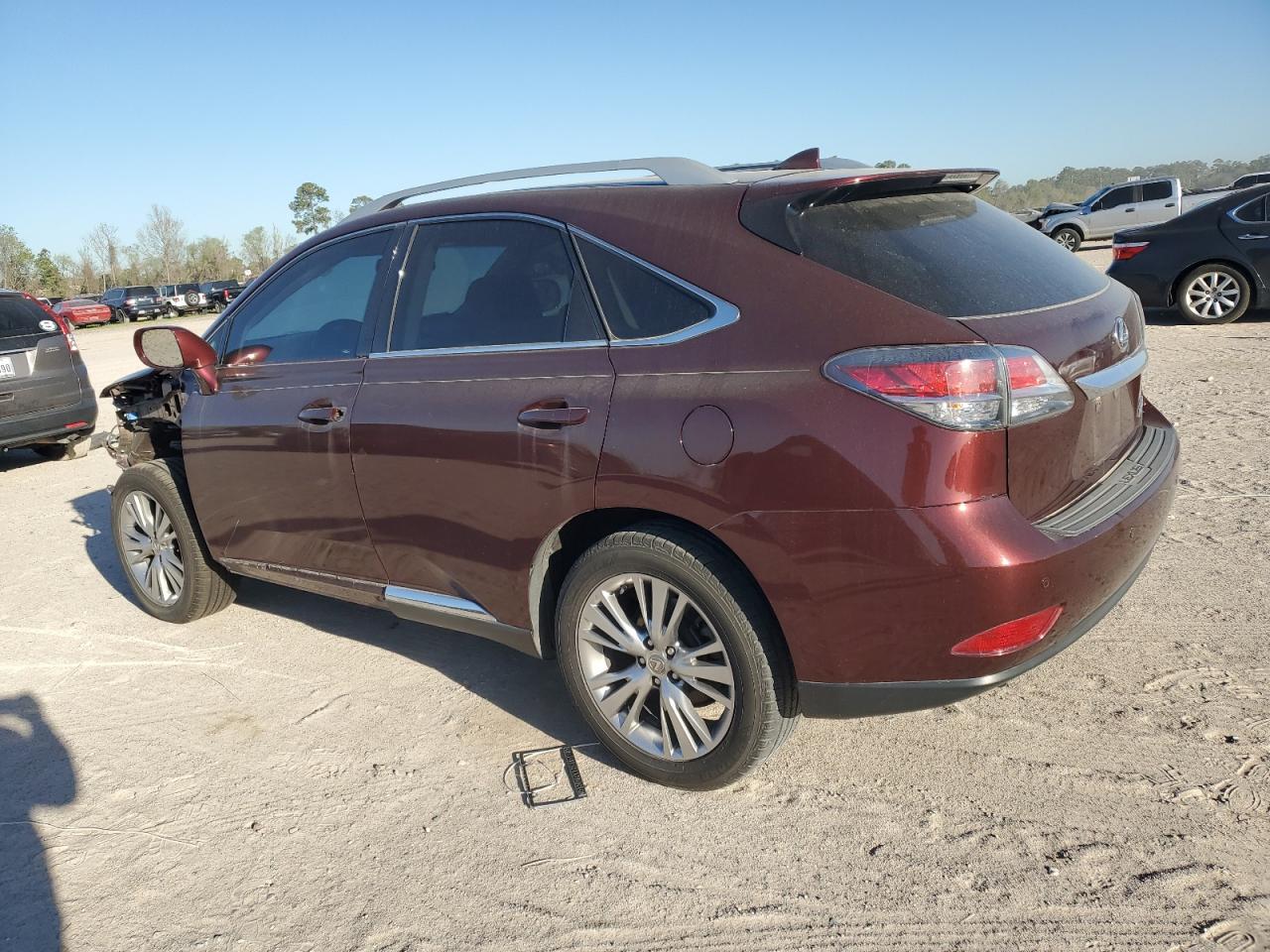 2014 Lexus RX VIN 2T2ZK1BA8EC144031 Copart auction photo, front end / side damage thumbnail 2