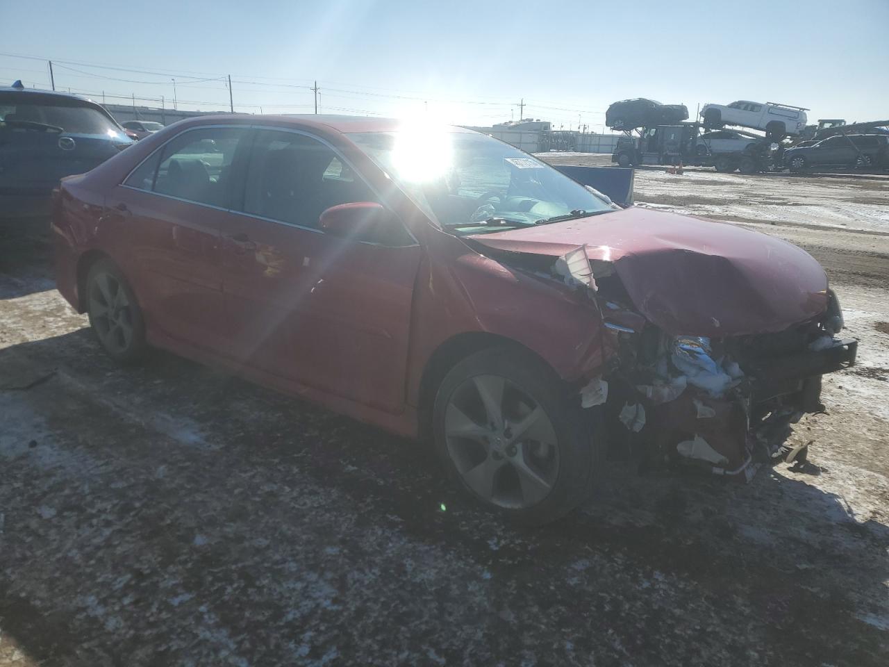 2014 Toyota Camry VIN 4T1BK1FK6EU538148 Copart auction photo, front end damage thumbnail 4