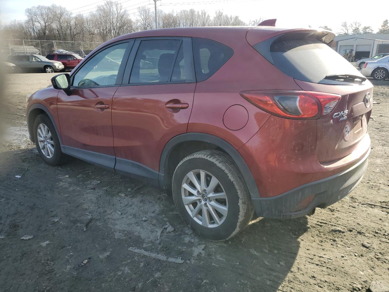 2013 Mazda CX-5 VIN JM3KE4CEXD0119082 Copart auction photo, front end damage thumbnail 2