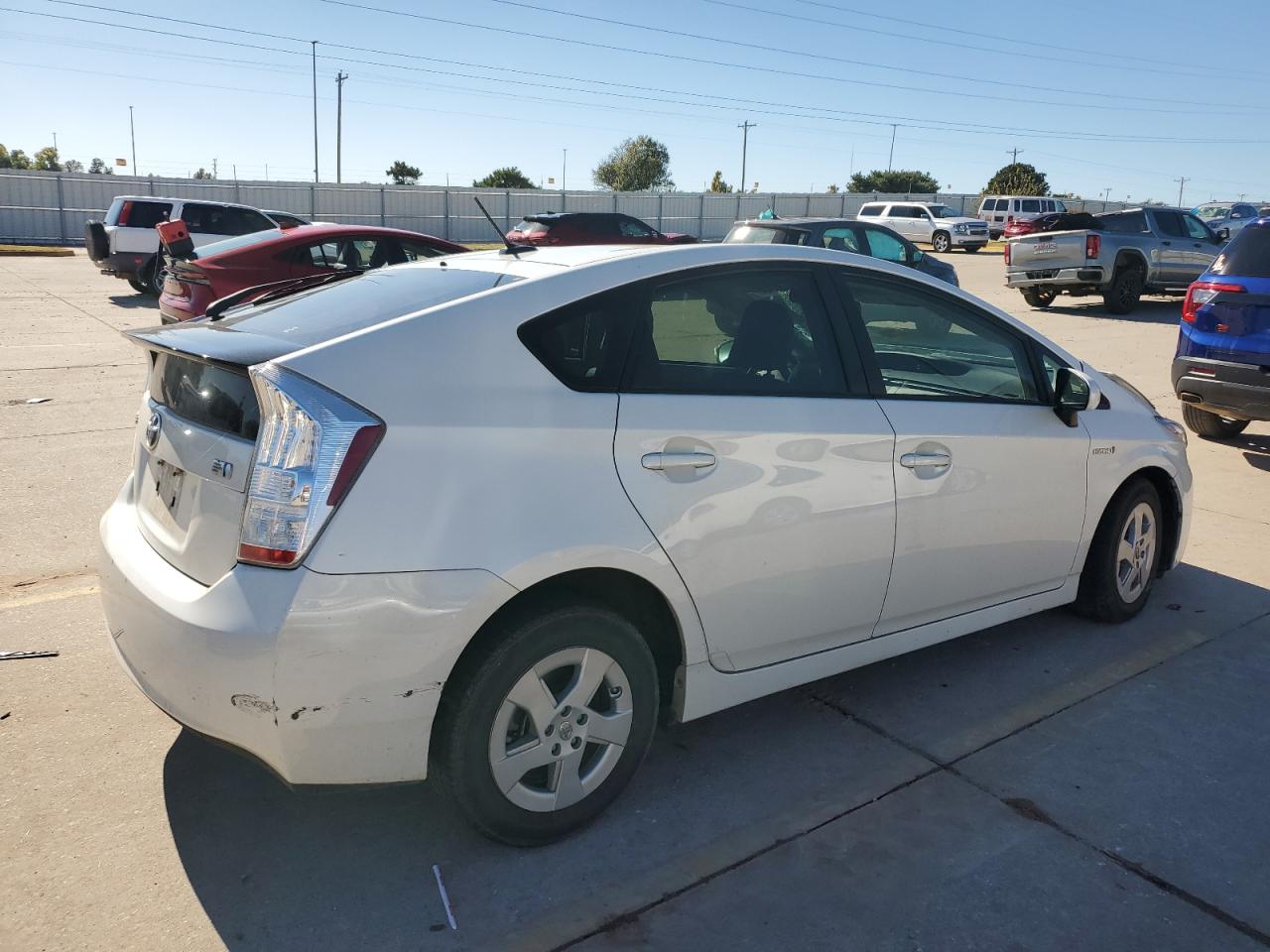 2010 Toyota Prius VIN JTDKN3DU4A0025736 Copart auction photo, front end / minor dent/scratches damage thumbnail 3