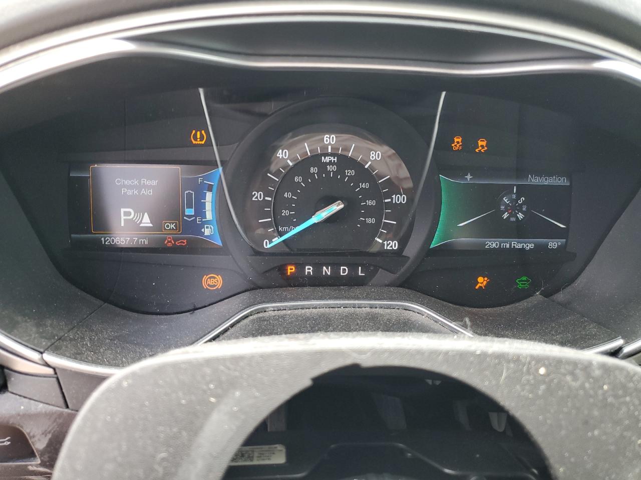 2016 Ford Fusion VIN 3FA6P0PU7GR338719 Copart auction photo, front end damage thumbnail 9