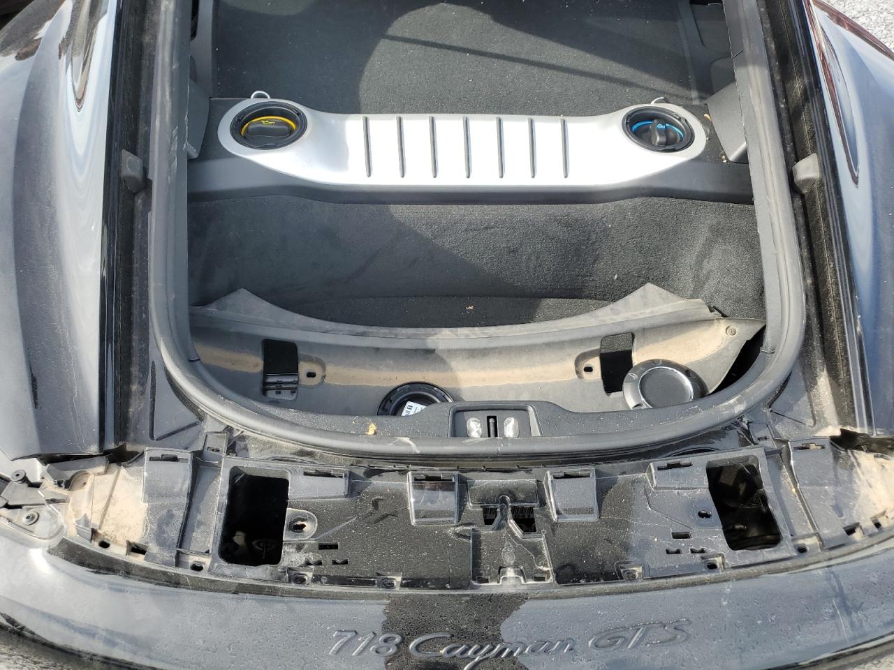 2019 Porsche Cayman VIN WP0AB2A89KS278644 Copart auction photo, rear end damage thumbnail 11