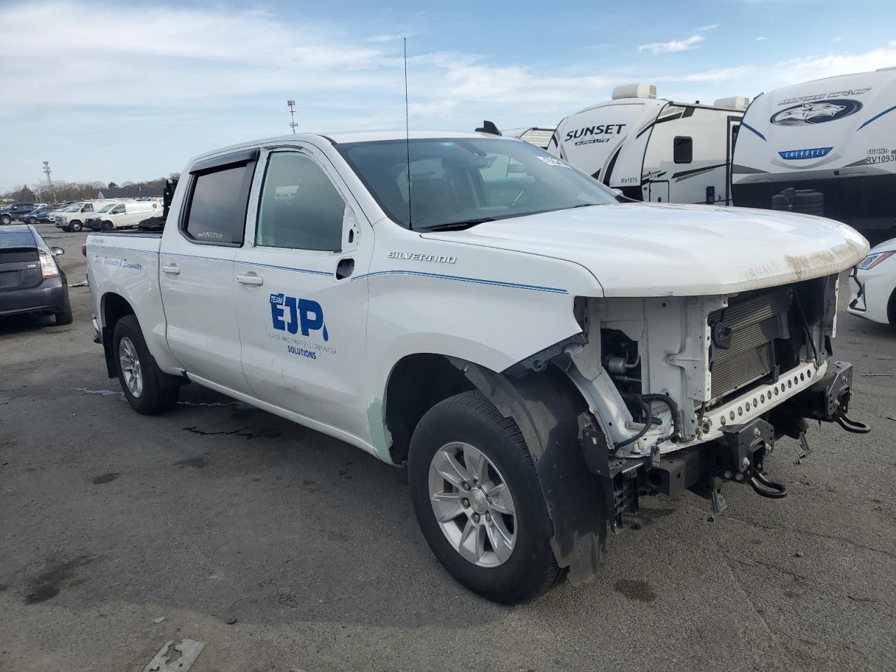 2020 Chevrolet Silverado VIN 1GCUYDED9LZ215809 Copart auction photo, front end damage thumbnail 4