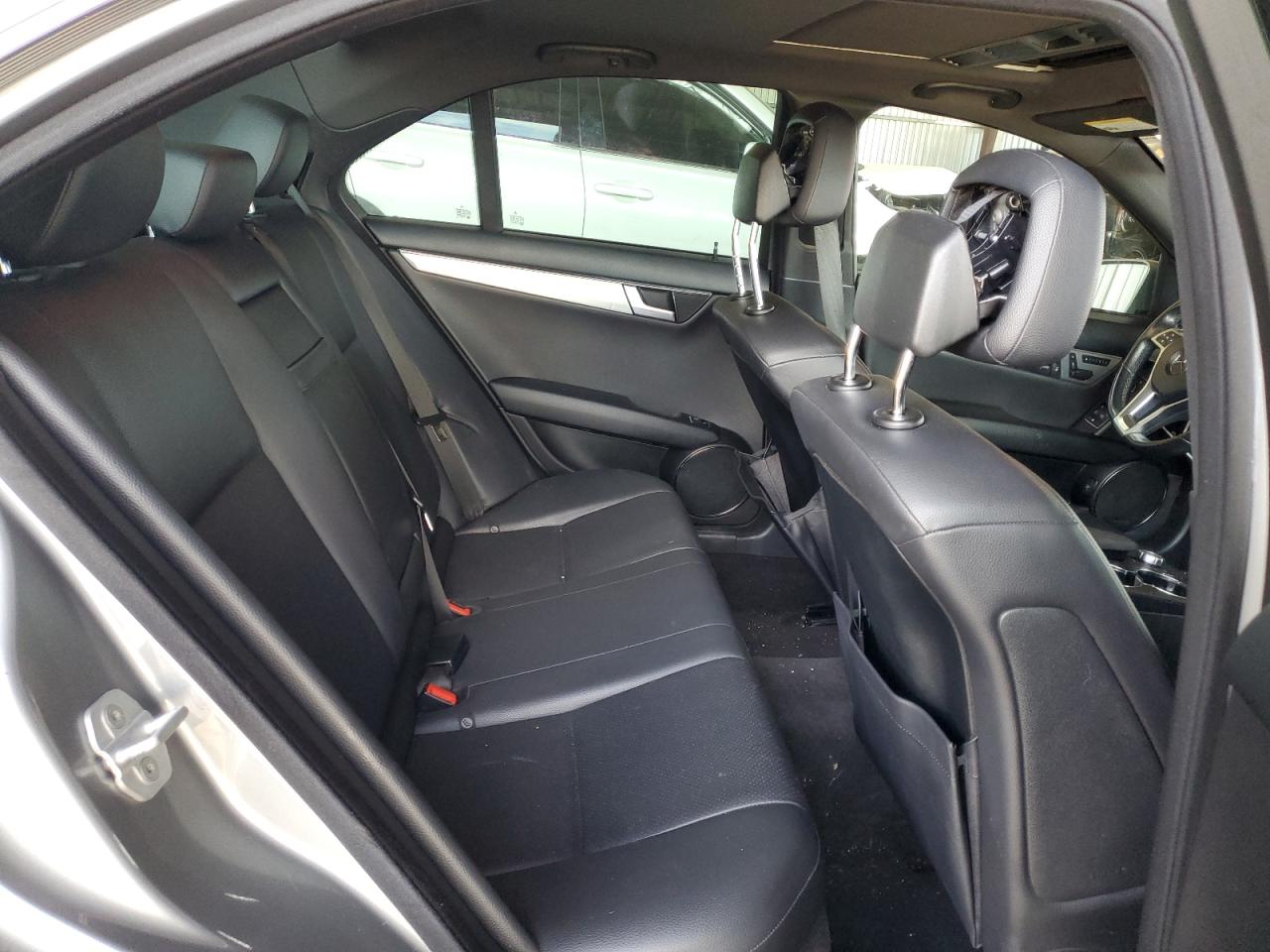 2013 Mercedes-Benz C-klasse VIN WDDGF4HB5DA860749 Copart auction photo, front end / rear end damage thumbnail 10