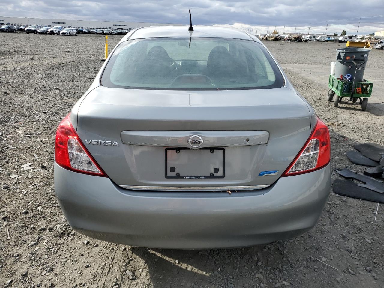 2012 Nissan Versa VIN 3N1CN7AP5CL877404 Copart auction photo, front end damage thumbnail 6