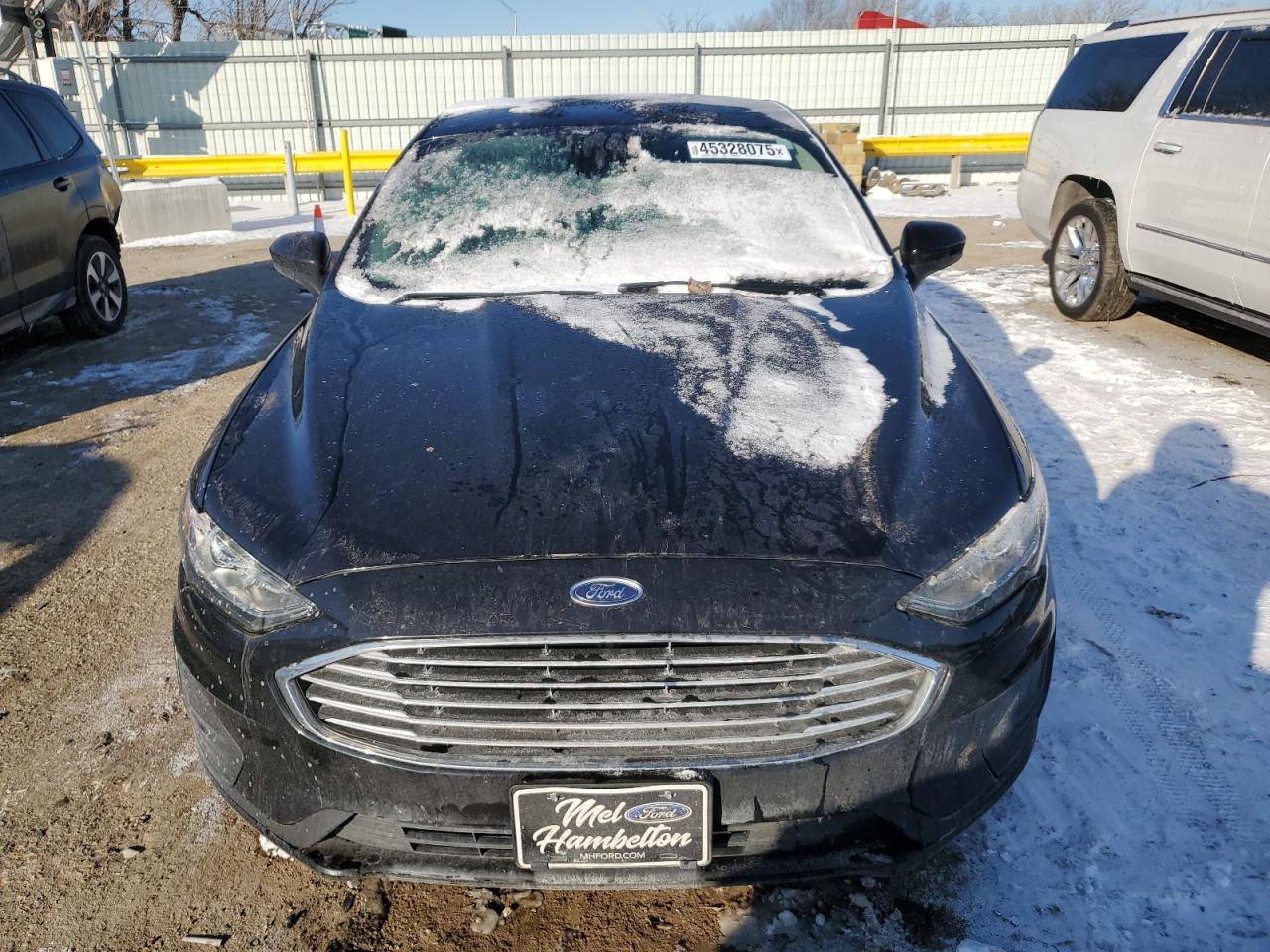 2020 Ford Fusion VIN 3FA6P0HDXLR232791 Copart auction photo, rear end damage thumbnail 5