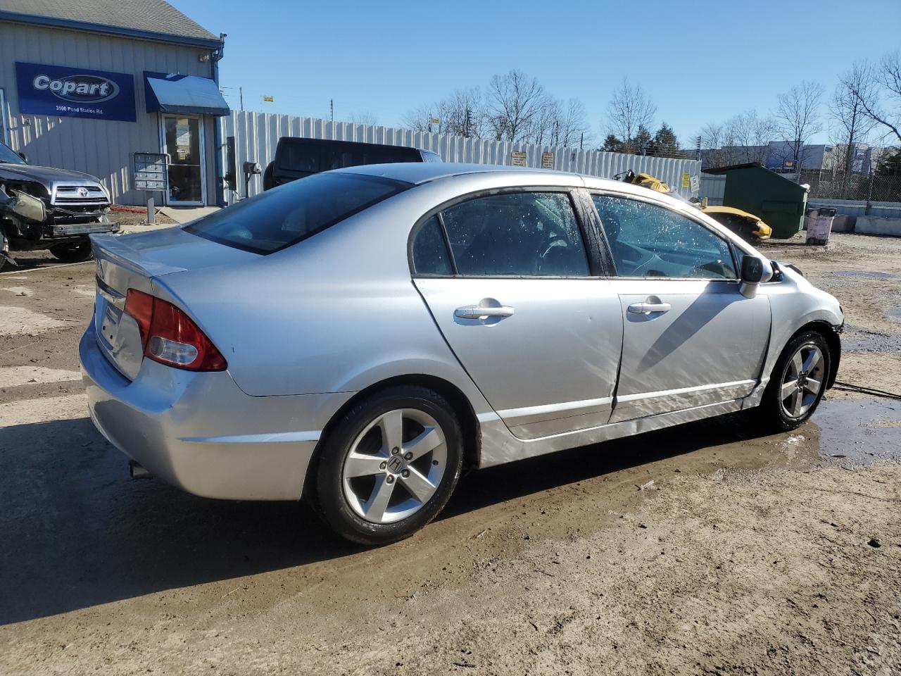 2009 Honda Civic VIN 19XFA16629E009909 Copart auction photo, front end damage thumbnail 3