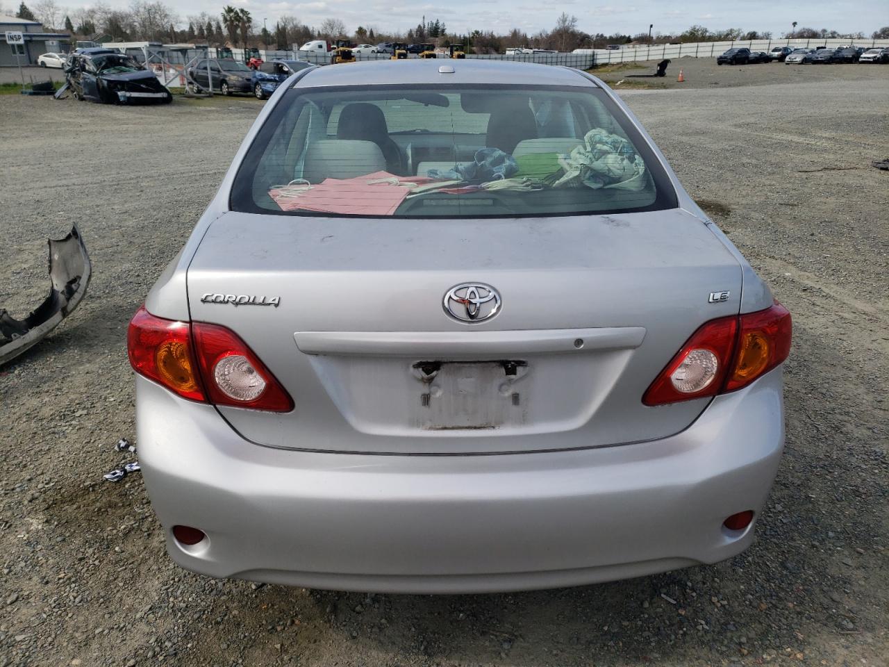 2009 Toyota Corolla VIN 1NXBU40E29Z019618 Copart auction photo, front end damage thumbnail 6