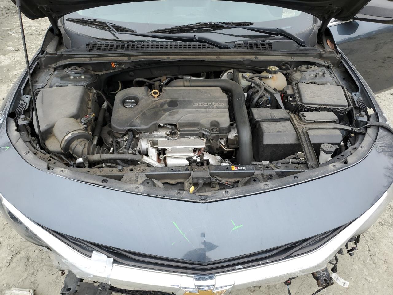 2020 Chevrolet Malibu VIN 1G1ZB5ST5LF146541 Copart auction photo, side / front end damage thumbnail 11