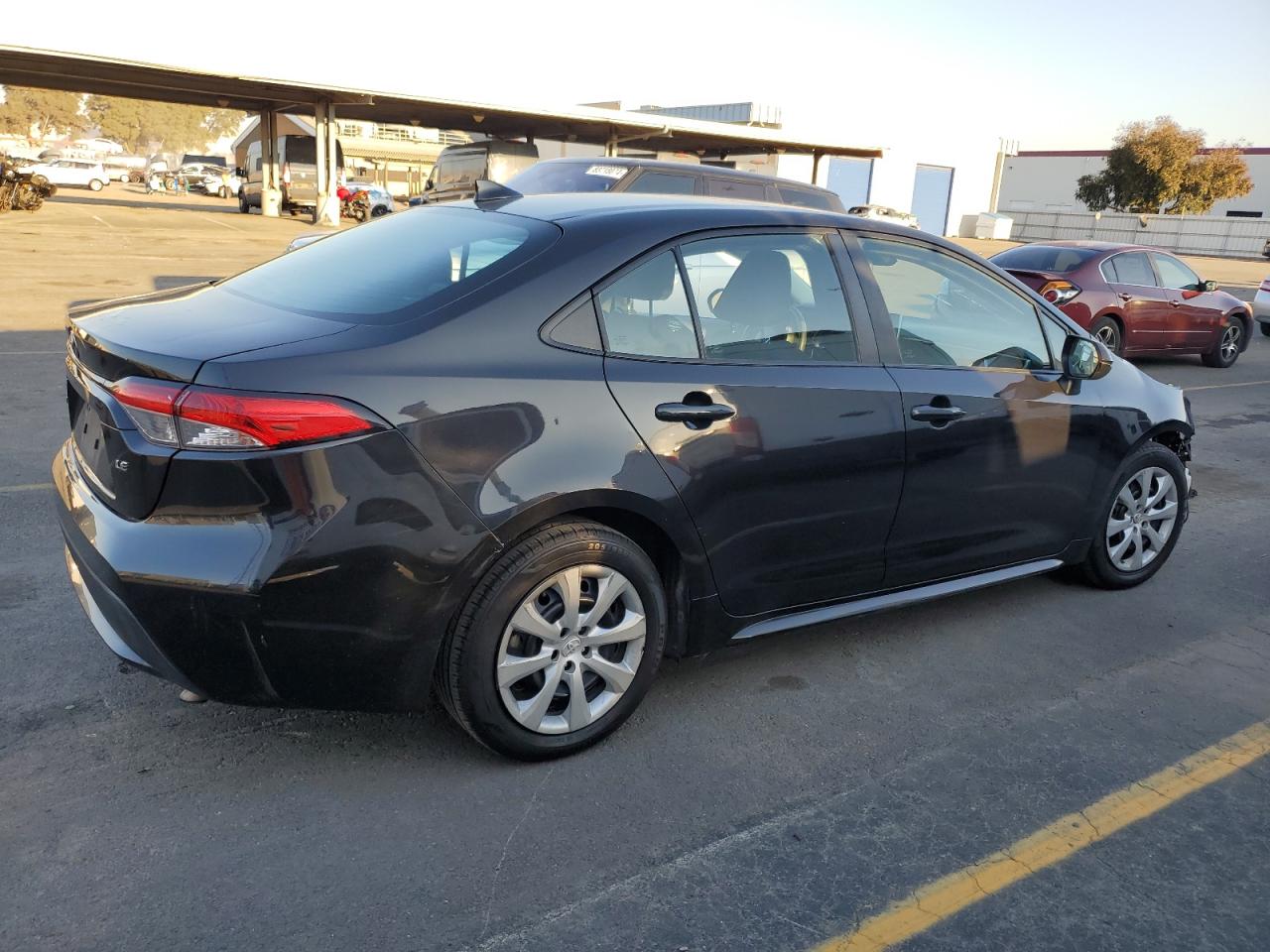 2021 Toyota Corolla VIN 5YFEPMAE6MP179322 Copart auction photo, front end damage thumbnail 3