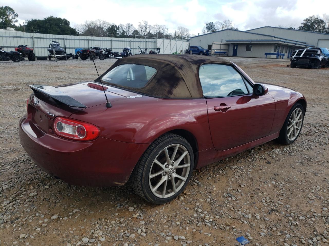 2010 Mazda MX-5 VIN JM1NC2EF0A0209343 Copart auction photo, side damage thumbnail 3