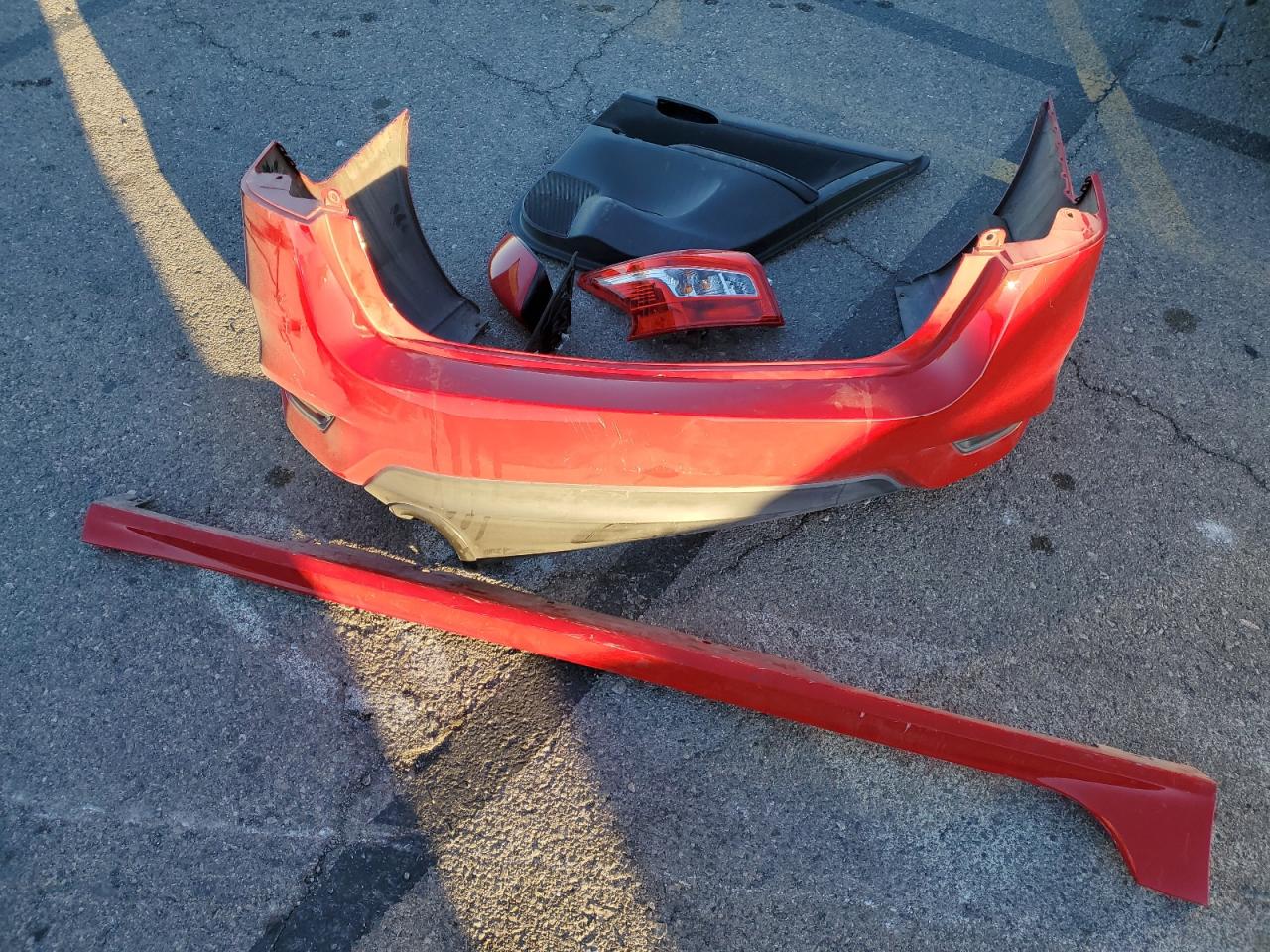 2019 Nissan Sentra VIN 3N1AB7AP6KY214196 Copart auction photo, rear end / side damage thumbnail 12