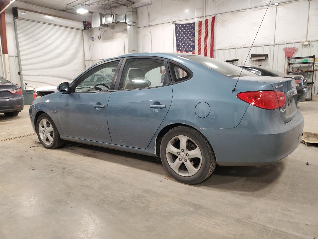 2007 Hyundai Elantra VIN KMHDU46D87U105407 Copart auction photo, front end / minor dent/scratches damage thumbnail 2