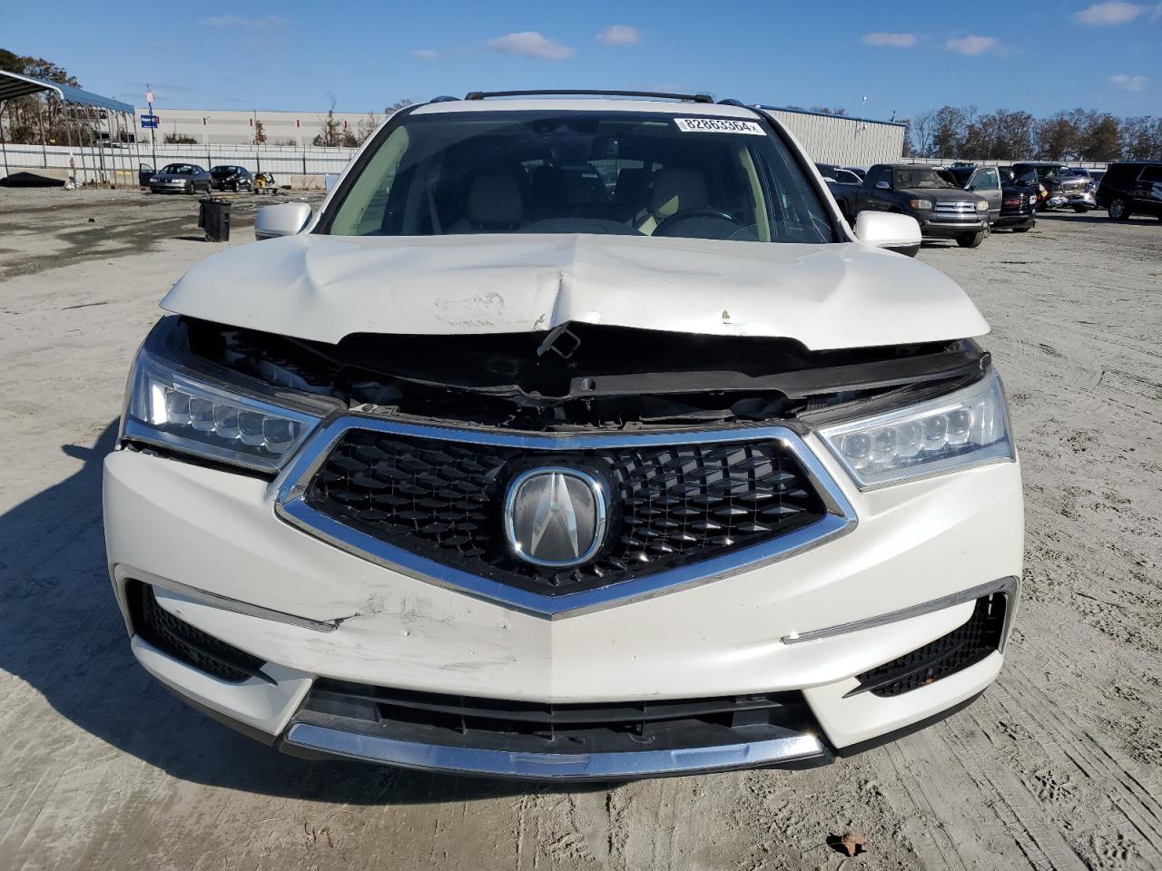 2017 Acura MDX VIN 5FRYD3H57HB001070 Copart auction photo, front end damage thumbnail 5